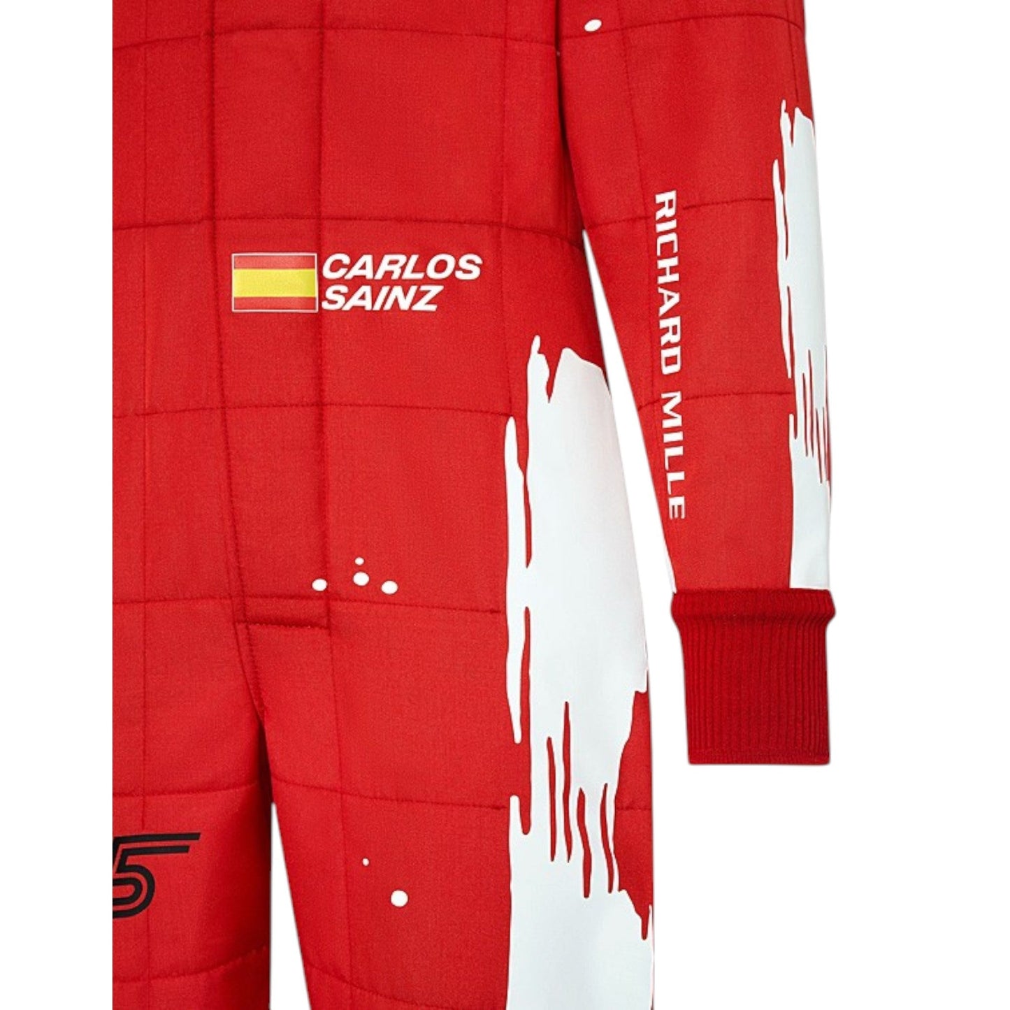 Carlos Sainz 2023 Ferrari (Las Vegas GP Special Edition) F1 Race Suit - Averon Racewears image 4