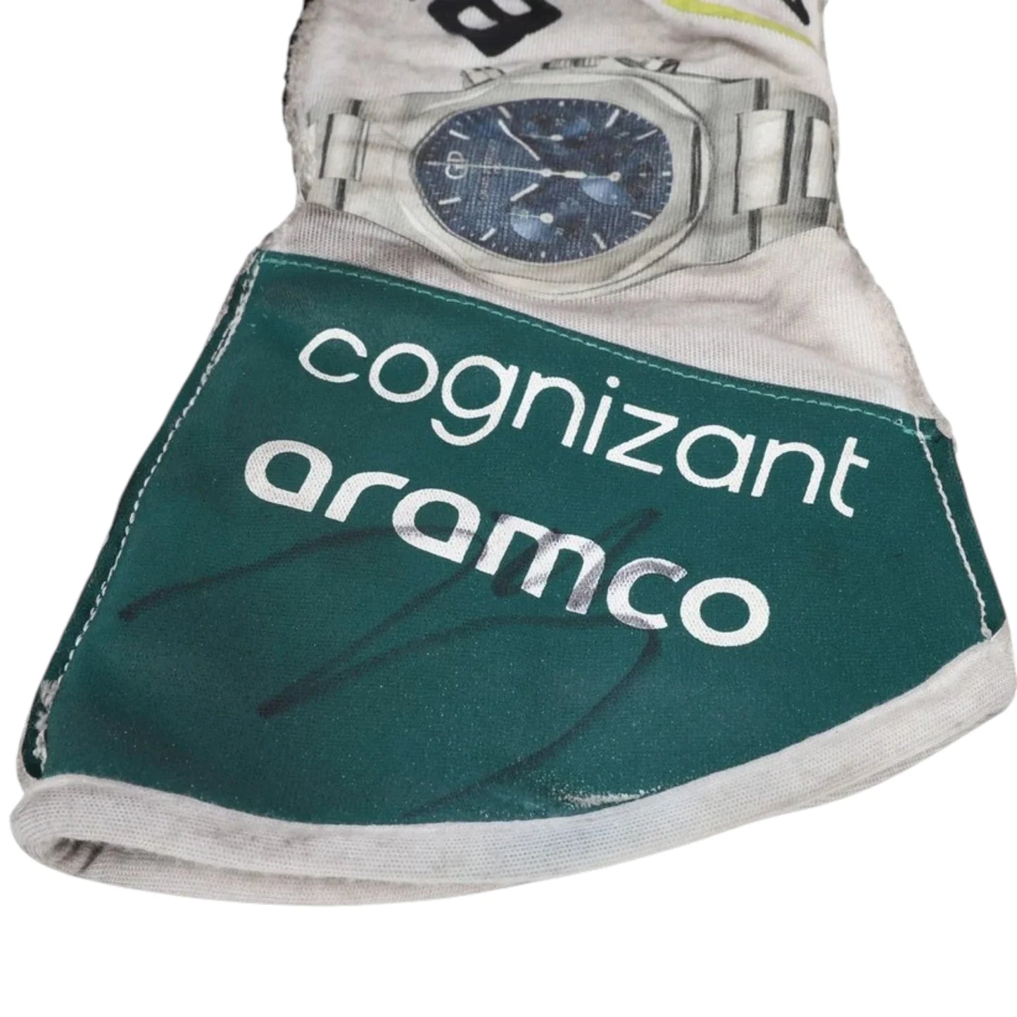 Lance Stroll 2022 Aston Martin Dutch GP F1 Racing Gloves - Averon Racewears image 3