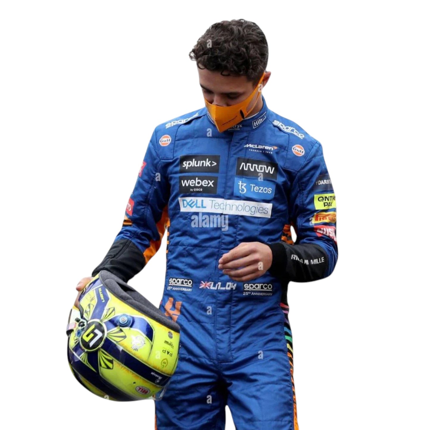 Lando Norris 2021 Mclaren F1 Race Suit - Averon Racewears image 3