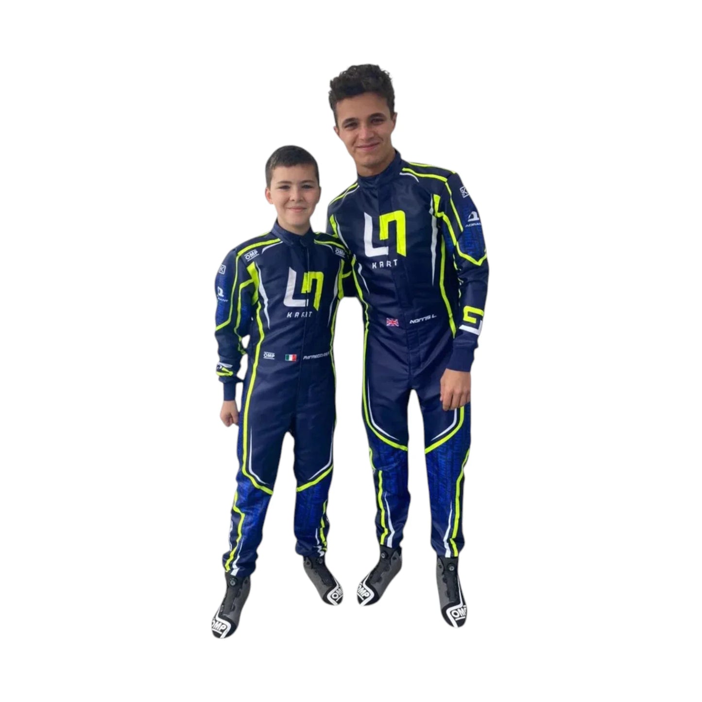 Lando Norris 2022 LN OMP Go Kart Racing Suit - Averon Racewears image 4