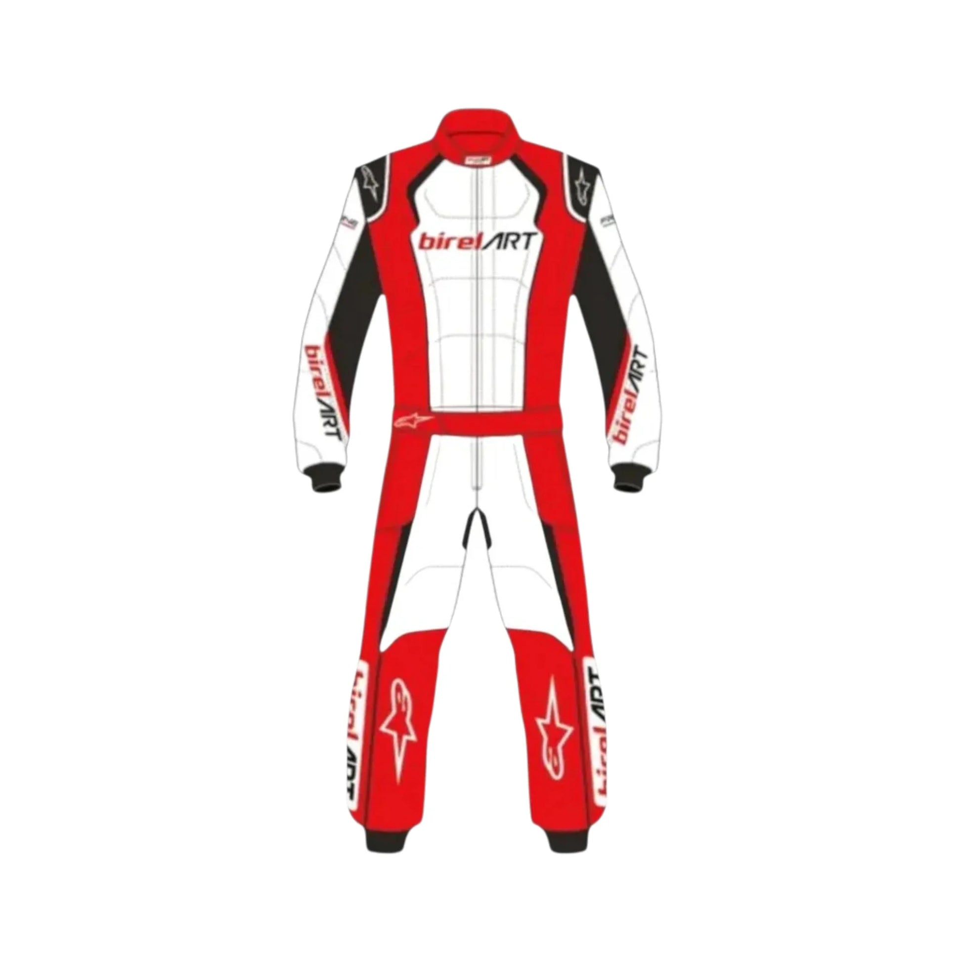 2018 Birel Art Go Kart Racing Suit - Averon Racewears image 1