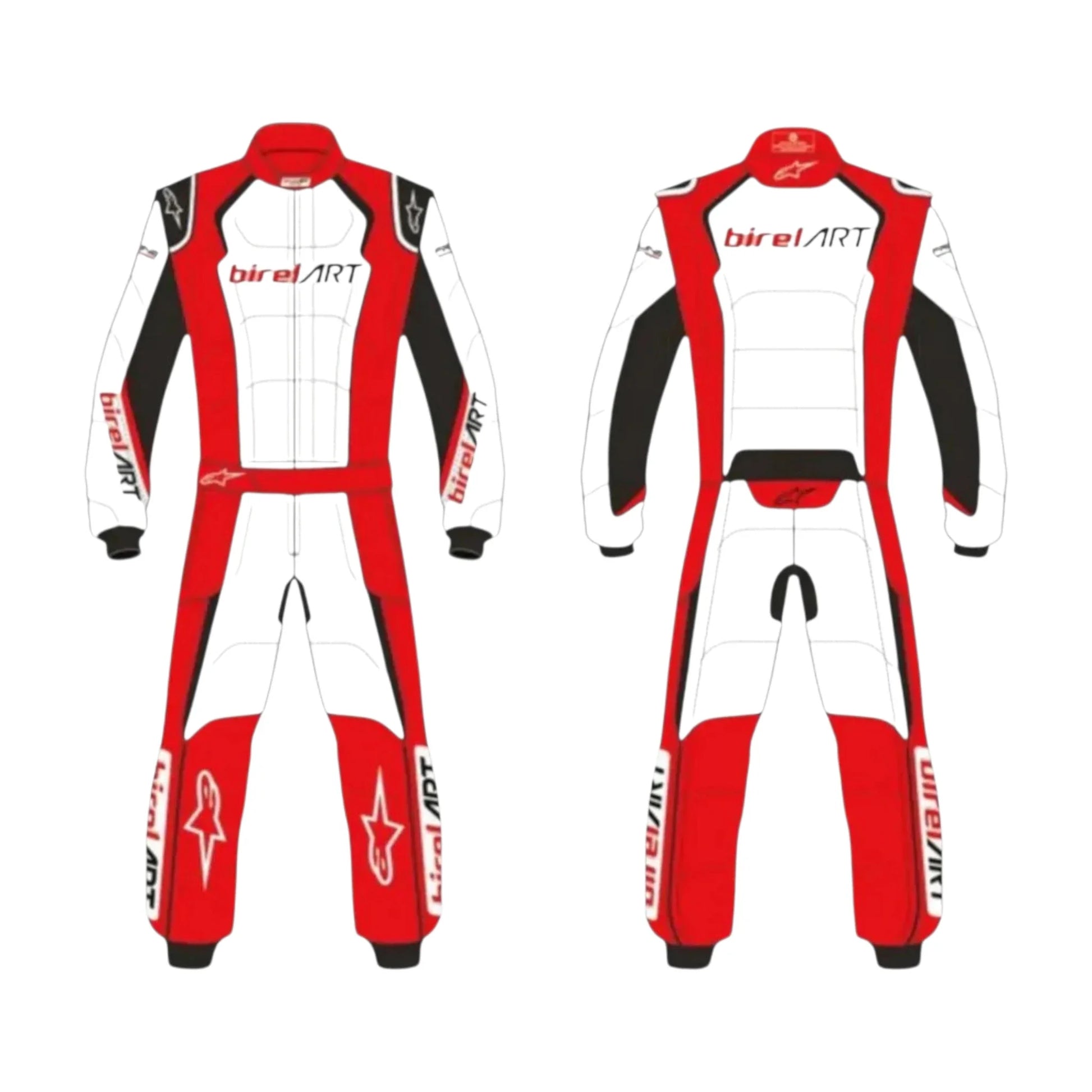 2018 Birel Art Go Kart Racing Suit - Averon Racewears image 3