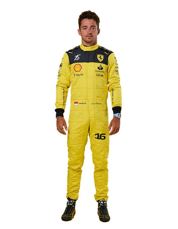2022 Ferrari 75th Anniversary Special Edition Racing Suit Replica | Classic Ferrari Racing Design