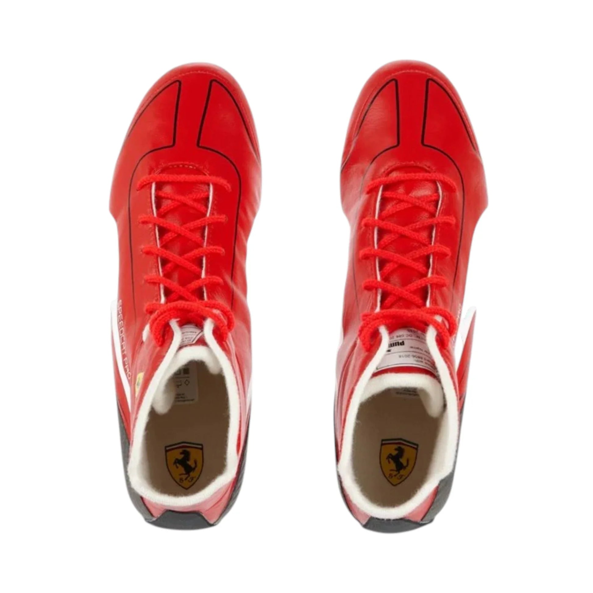 2022 Ferrari F1 Racing Shoes (Red) - Averon Racewears image 2