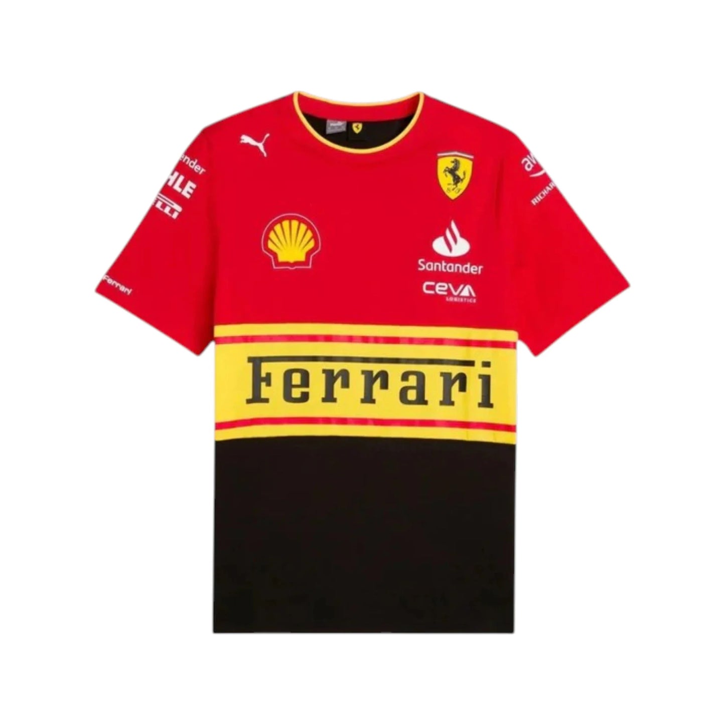 2022 Ferrari Monza GP F1 Racing T-Shirt - Averon Racewears image 1