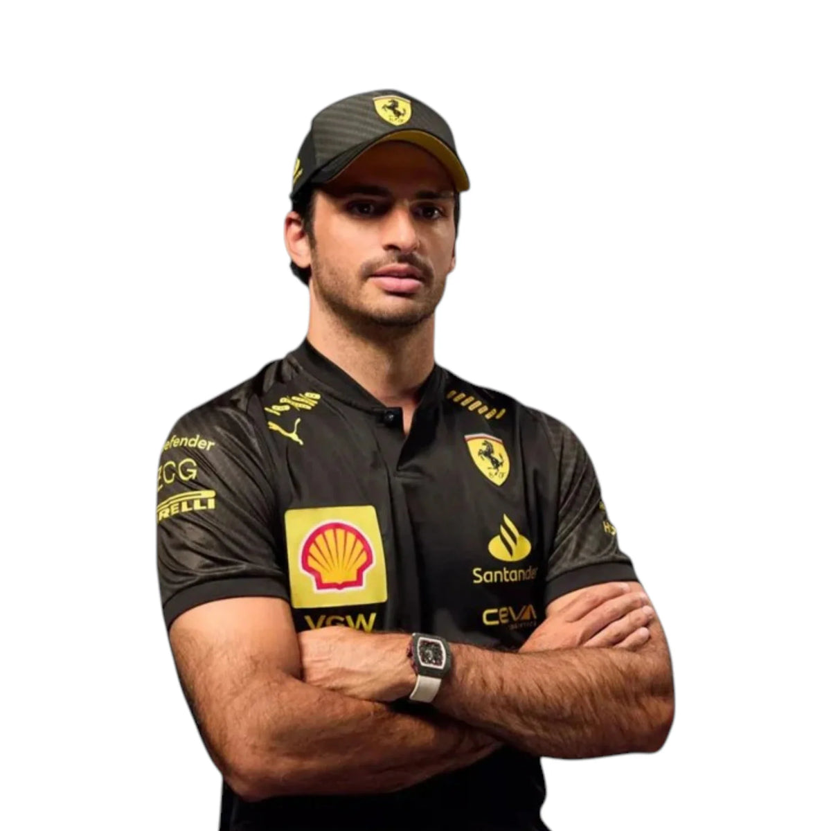 2023 Ferrari Monza GP F1 Racing T-Shirt - Averon Racewears image 3
