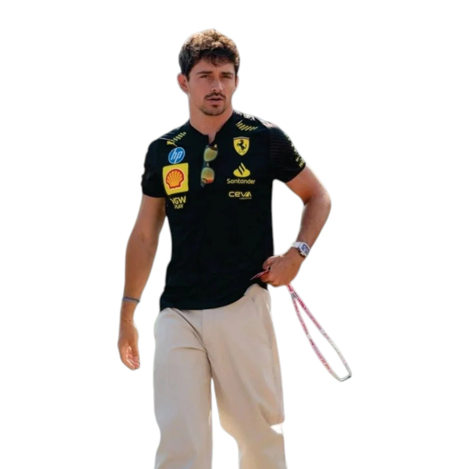 2024 Ferrari Monza GP F1 Racing T-Shirt - Averon Racewears image 3