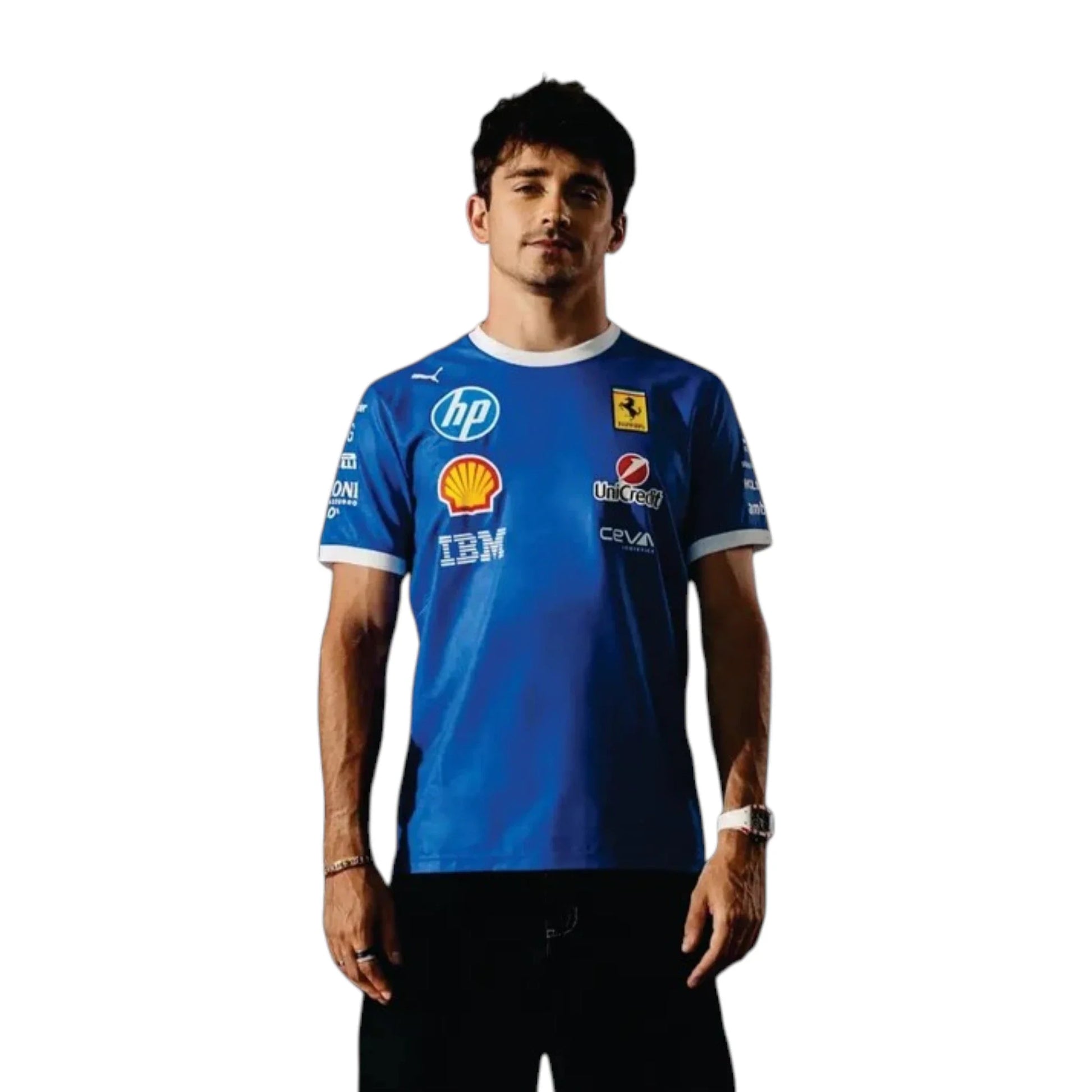 2025 Ferrari Monza GP F1 Racing T-Shirt - Averon Racewears image 1