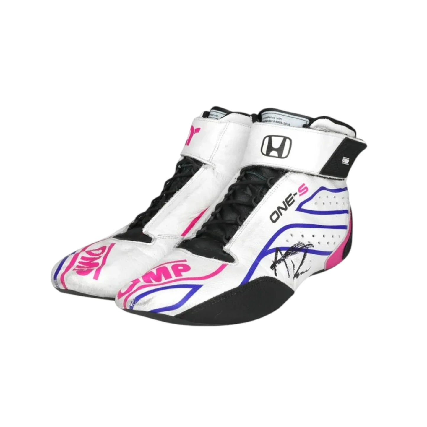 Alexander Rossi 2022 OMP One-S Gallagher GP Racing Shoes - Averon Racewears image 2