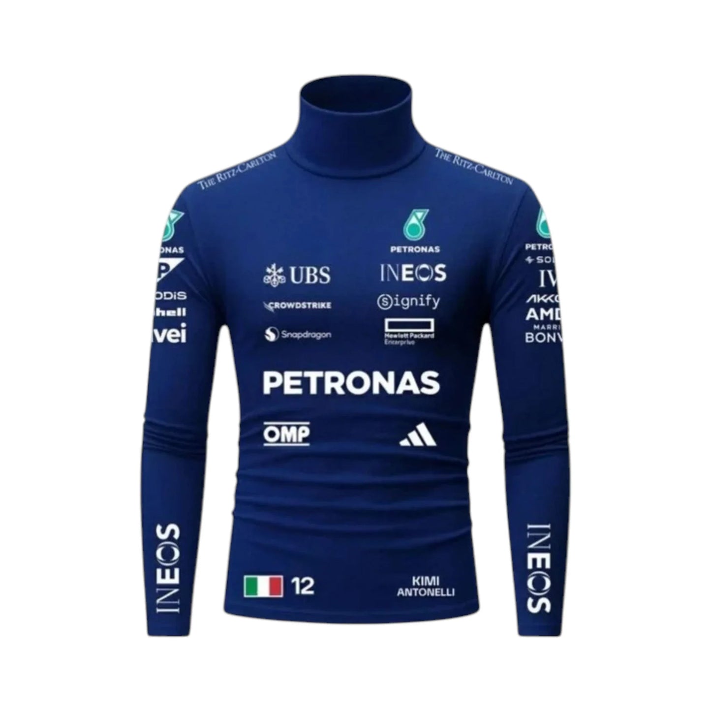 Andrea Kimi Antonelli 2026 Mercedes-AMG Petronas F1 Undershirt - Averon Racewears image 3