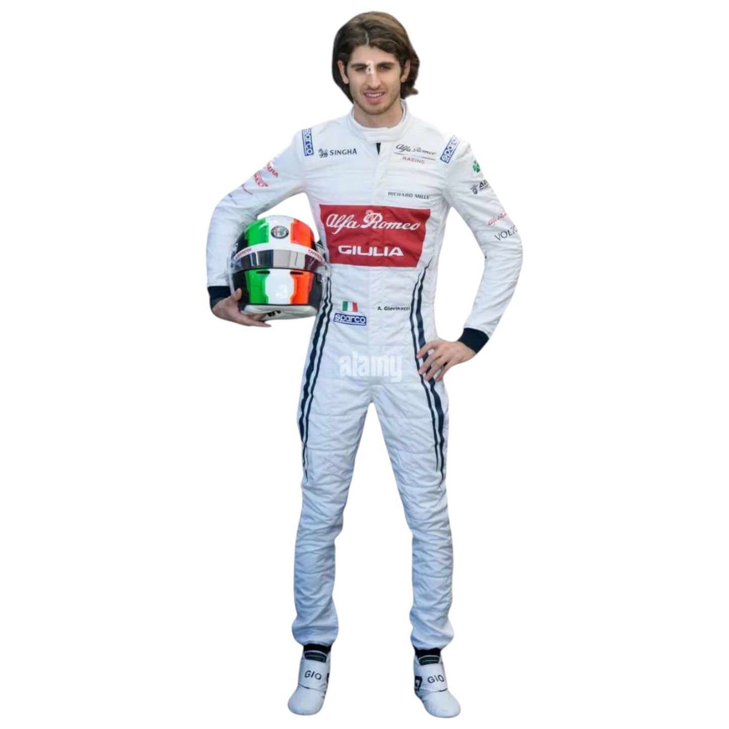 Antonio Giovinazzi 2019 Alfa Romeo F1 Race Suit - Averon Racewears image 1
