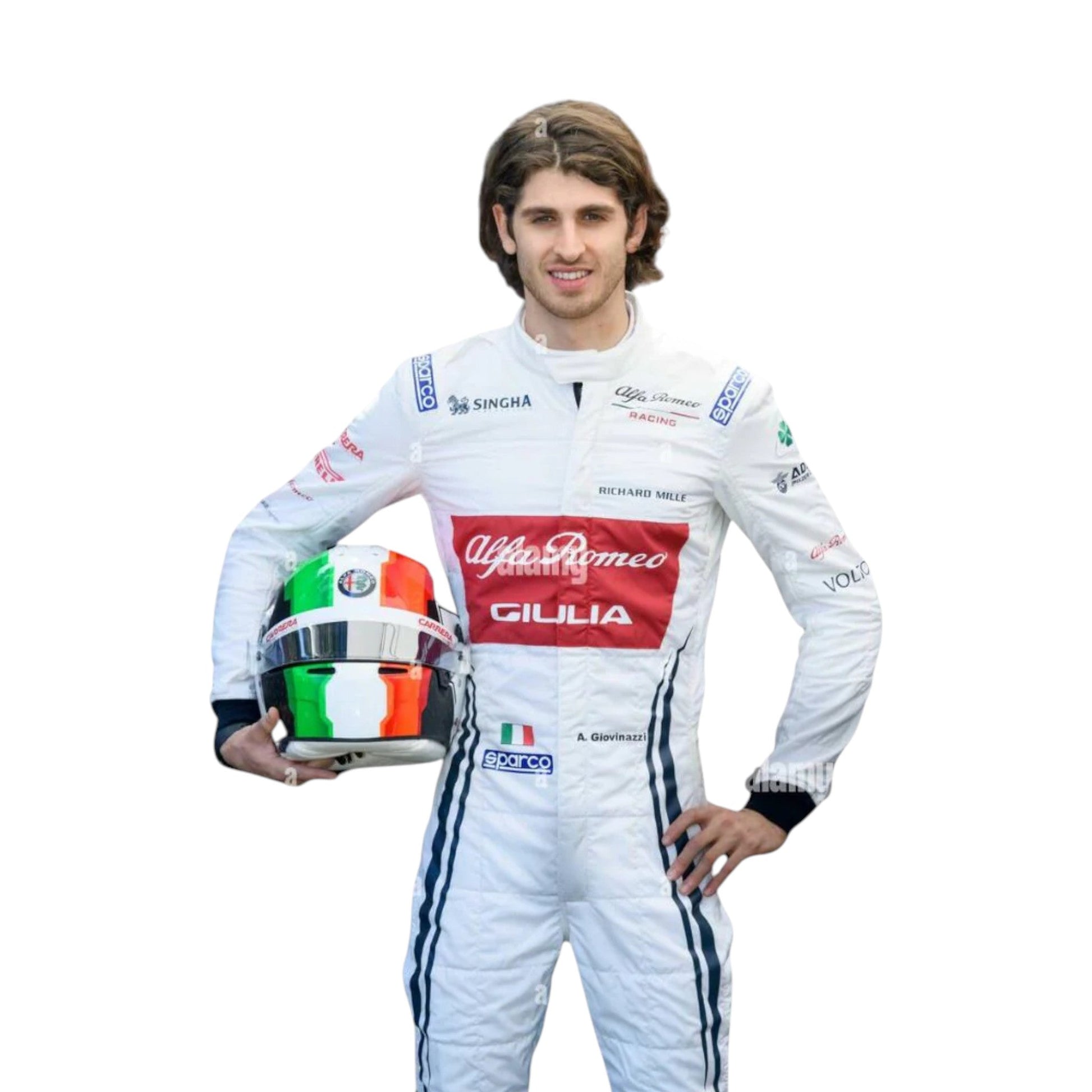 Antonio Giovinazzi 2019 Alfa Romeo F1 Race Suit - Averon Racewears image 2