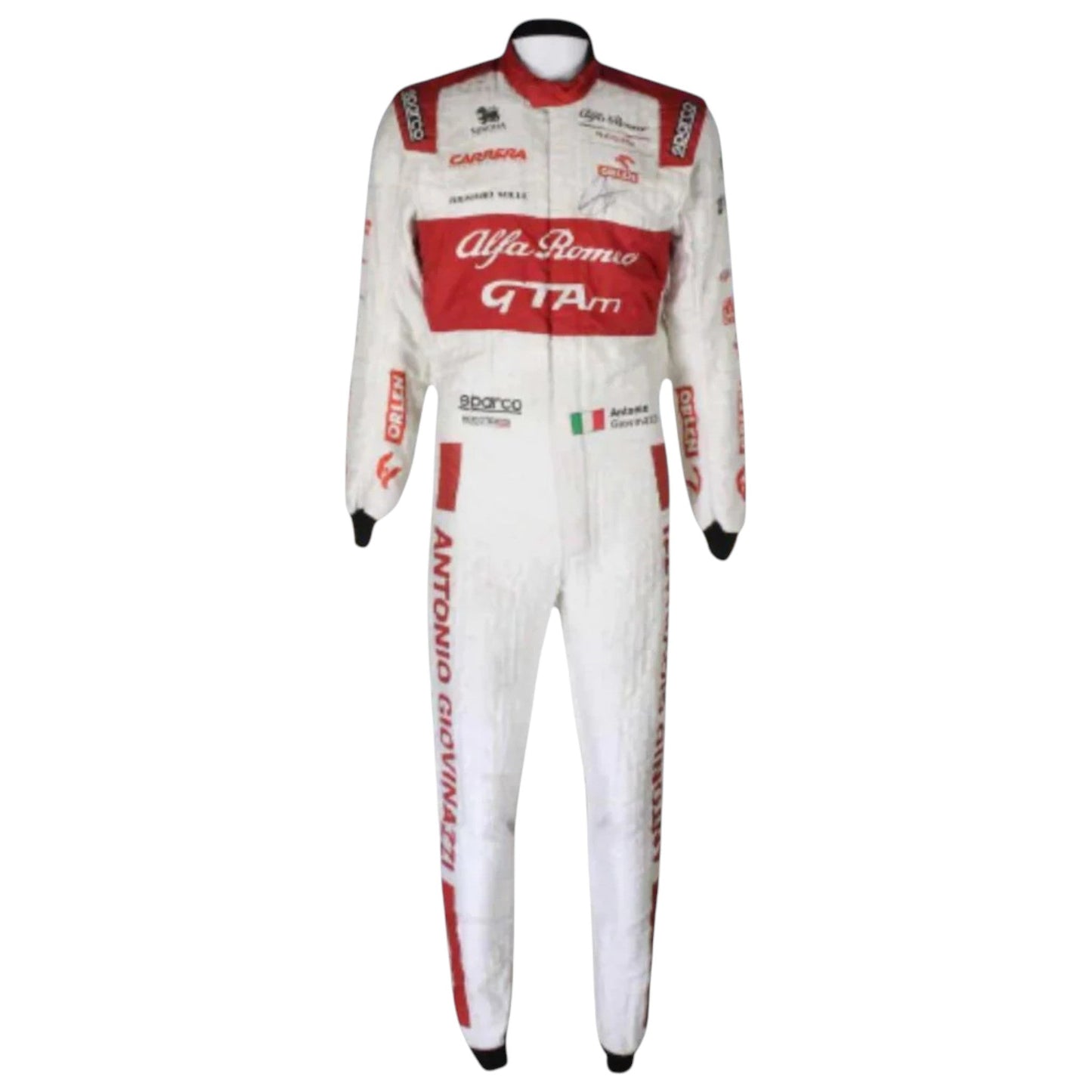 Antonio Giovinazzi 2020 Alfa Romeo F1 Race Suit - Averon Racewears image 1