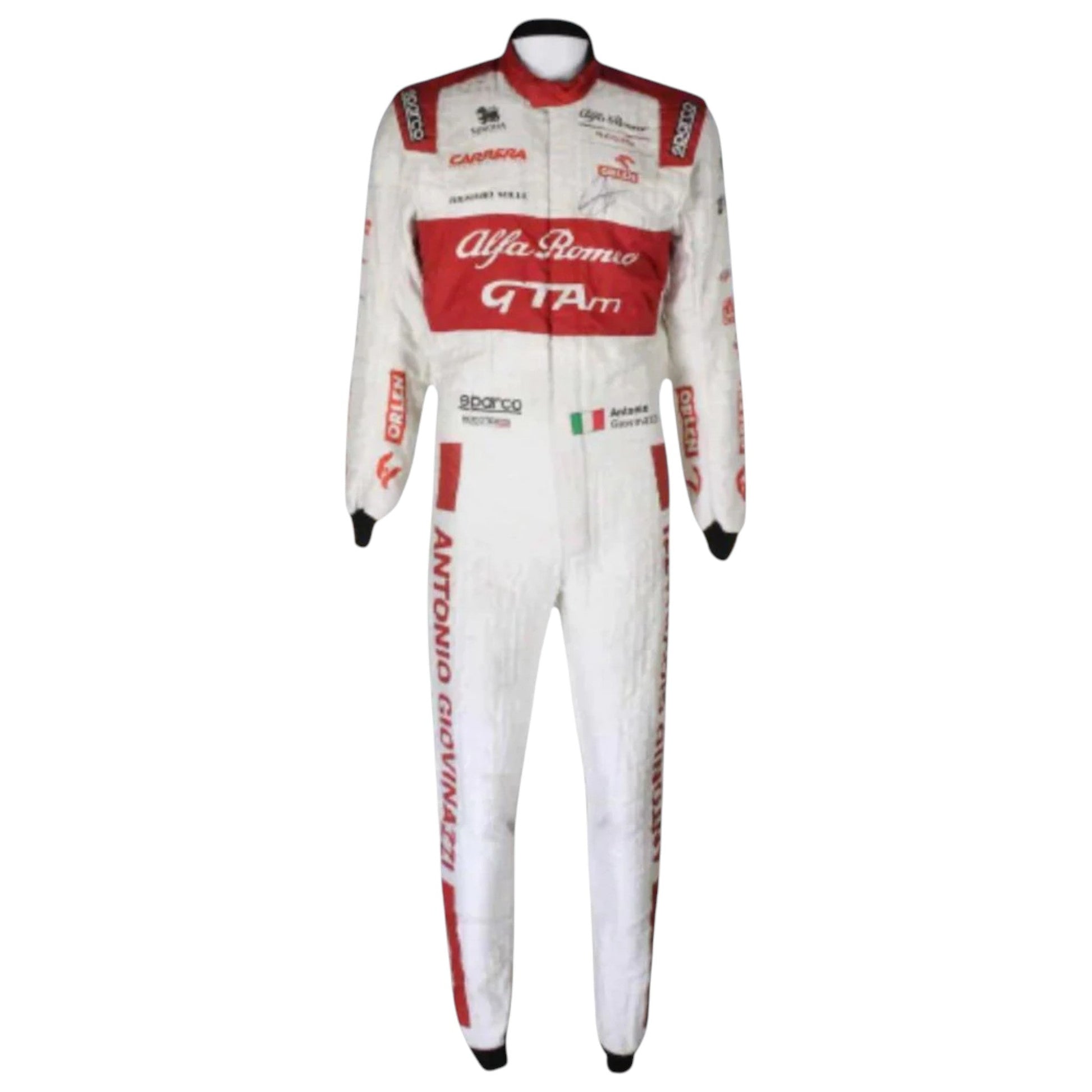 Antonio Giovinazzi 2020 Alfa Romeo F1 Race Suit - Averon Racewears image 1