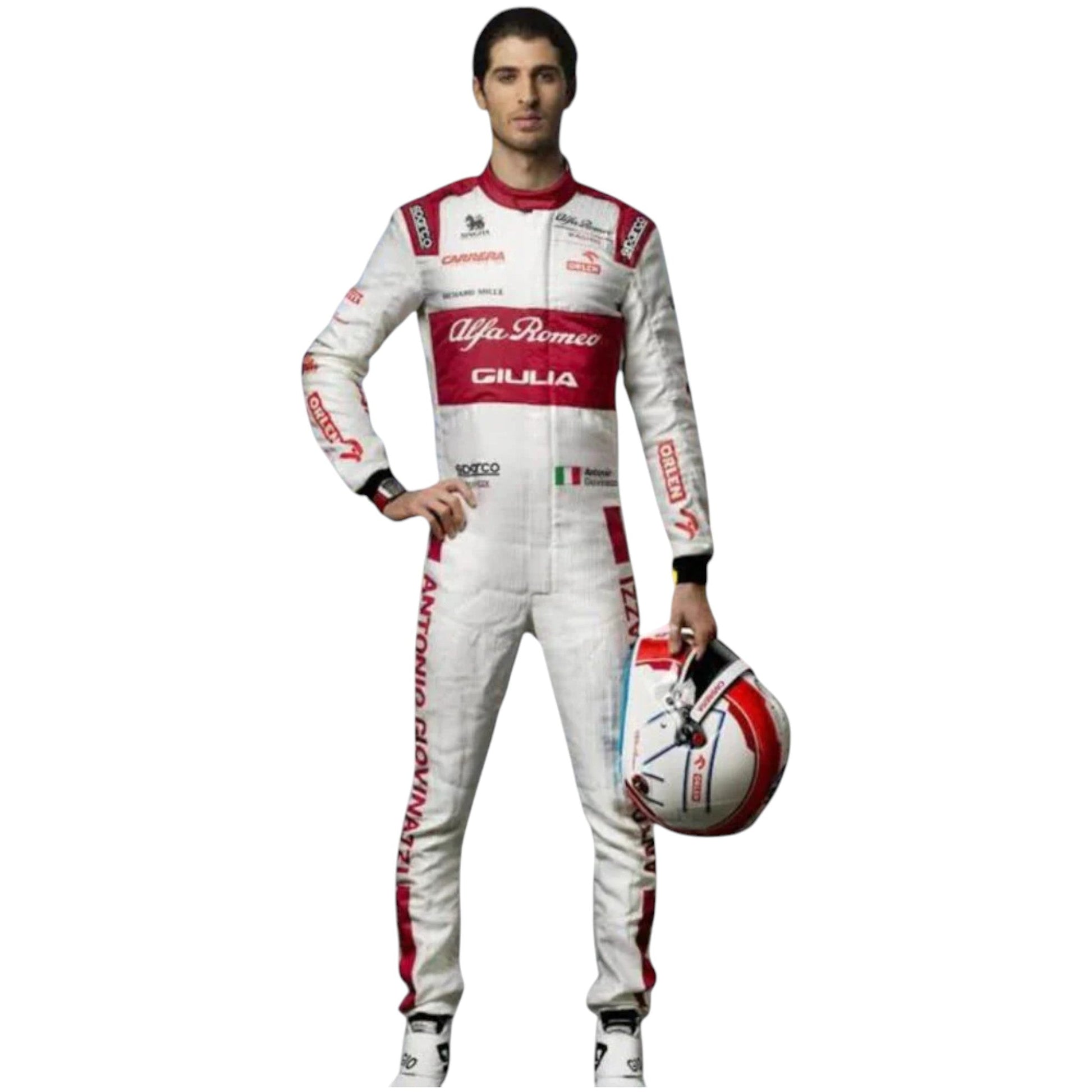 Antonio Giovinazzi 2020 Alfa Romeo F1 Race Suit - Averon Racewears image 2