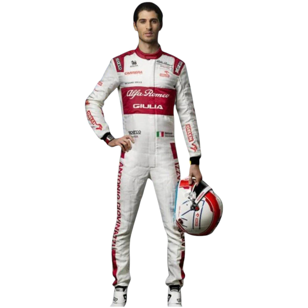 Antonio Giovinazzi 2020 Alfa Romeo F1 Race Suit - Averon Racewears image 2