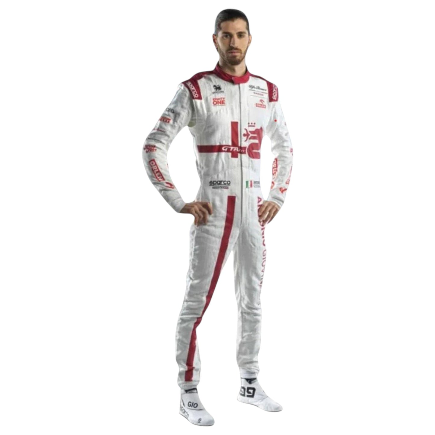 Antonio Giovinazzi 2021 Alfa Romeo F1 Race Suit - Averon Racewears image 2