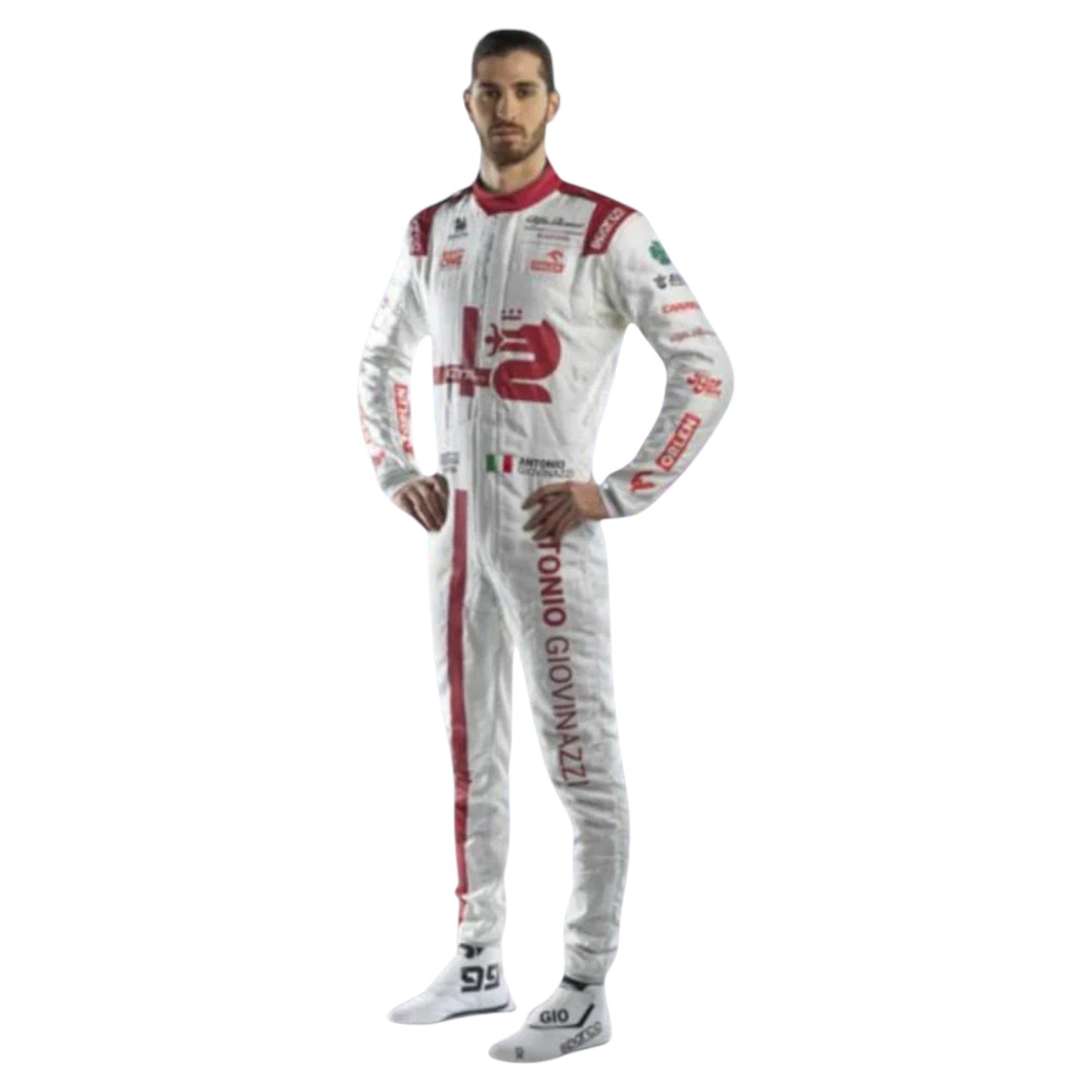 Antonio Giovinazzi 2021 Alfa Romeo F1 Race Suit - Averon Racewears image 3