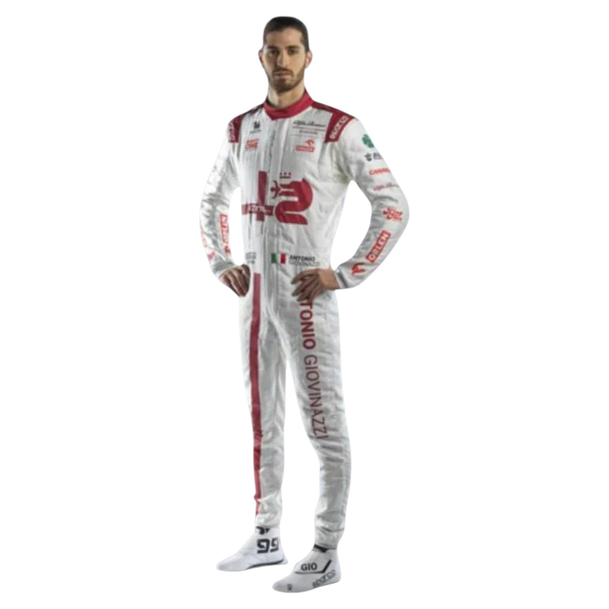 Antonio Giovinazzi 2021 Alfa Romeo F1 Race Suit - Averon Racewears image 3
