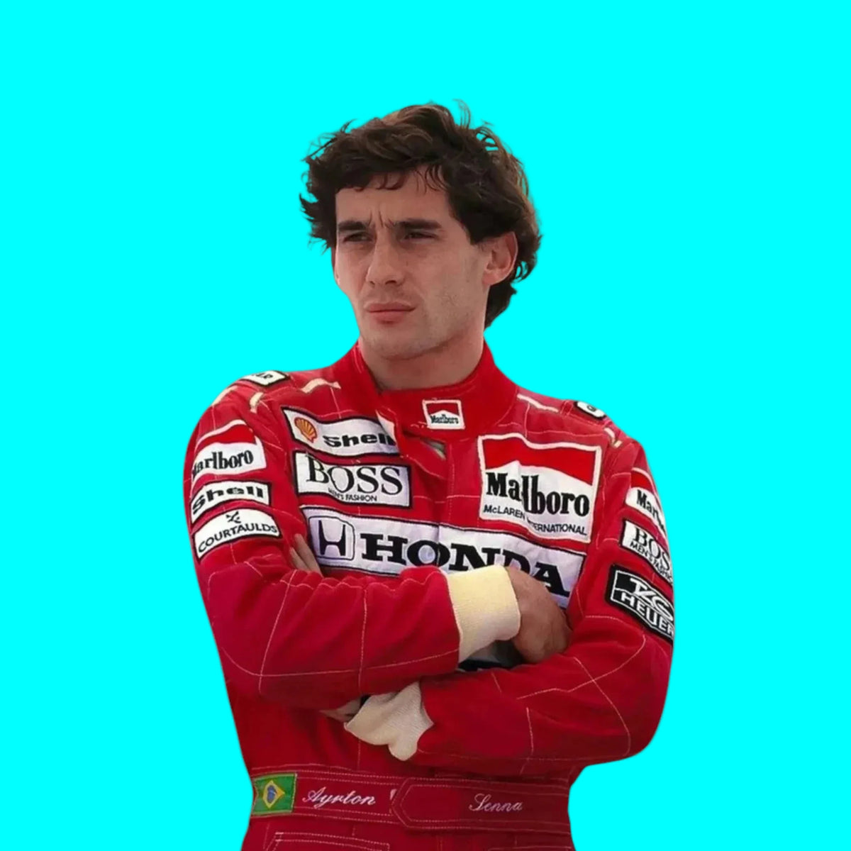Ayrton Senna 1991 Mclaren F1 Racing Suit - Averon Racewears image 9