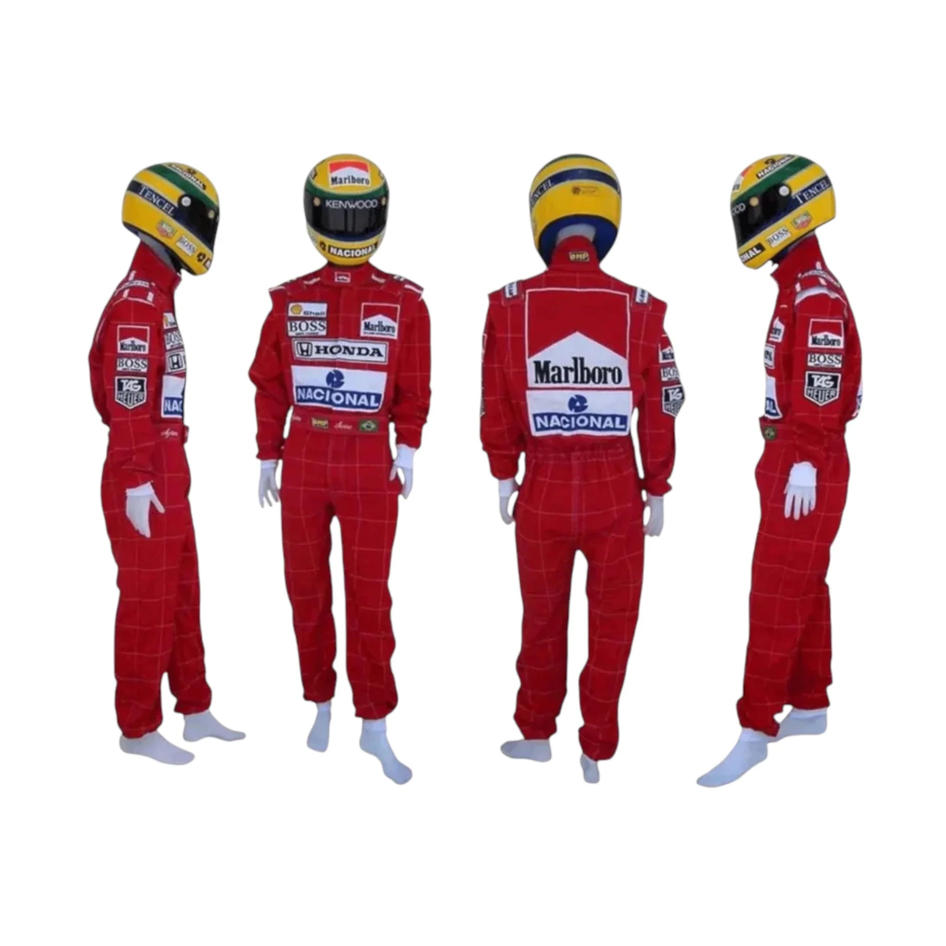 Ayrton Senna 1991 Mclaren United States GP F1 Racing Suit - Averon Racewears image 1