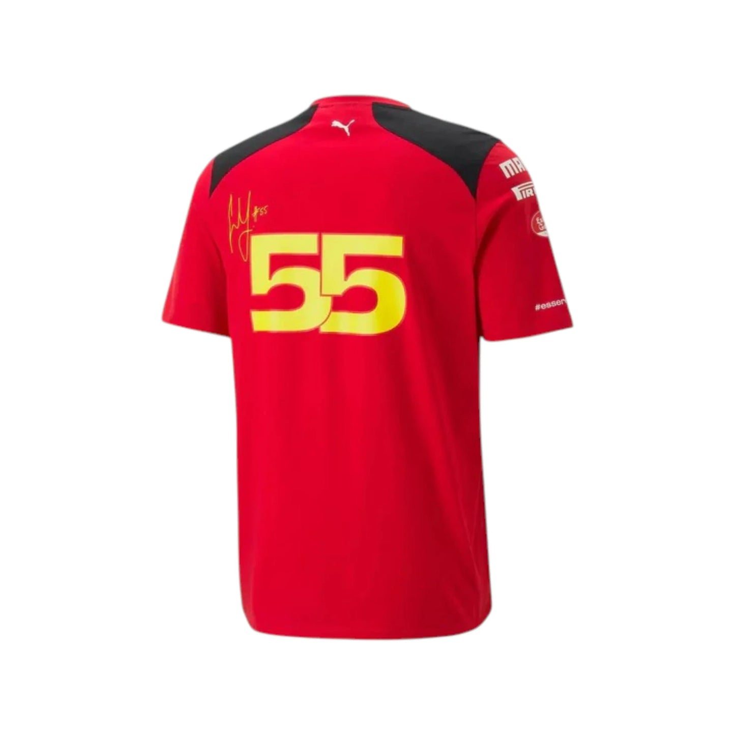 Carlos Sainz 2023 Ferrari F1 Racing Driver T-Shirt - Averon Racewears image 2