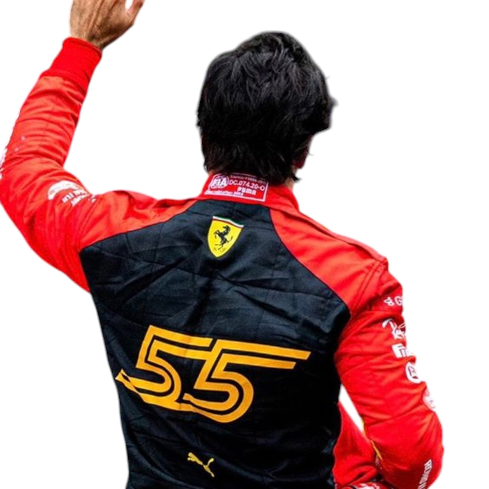 Carlos Sainz 2023 Ferrari Spain GP F1 Race Suit - Averon Racewears image 4