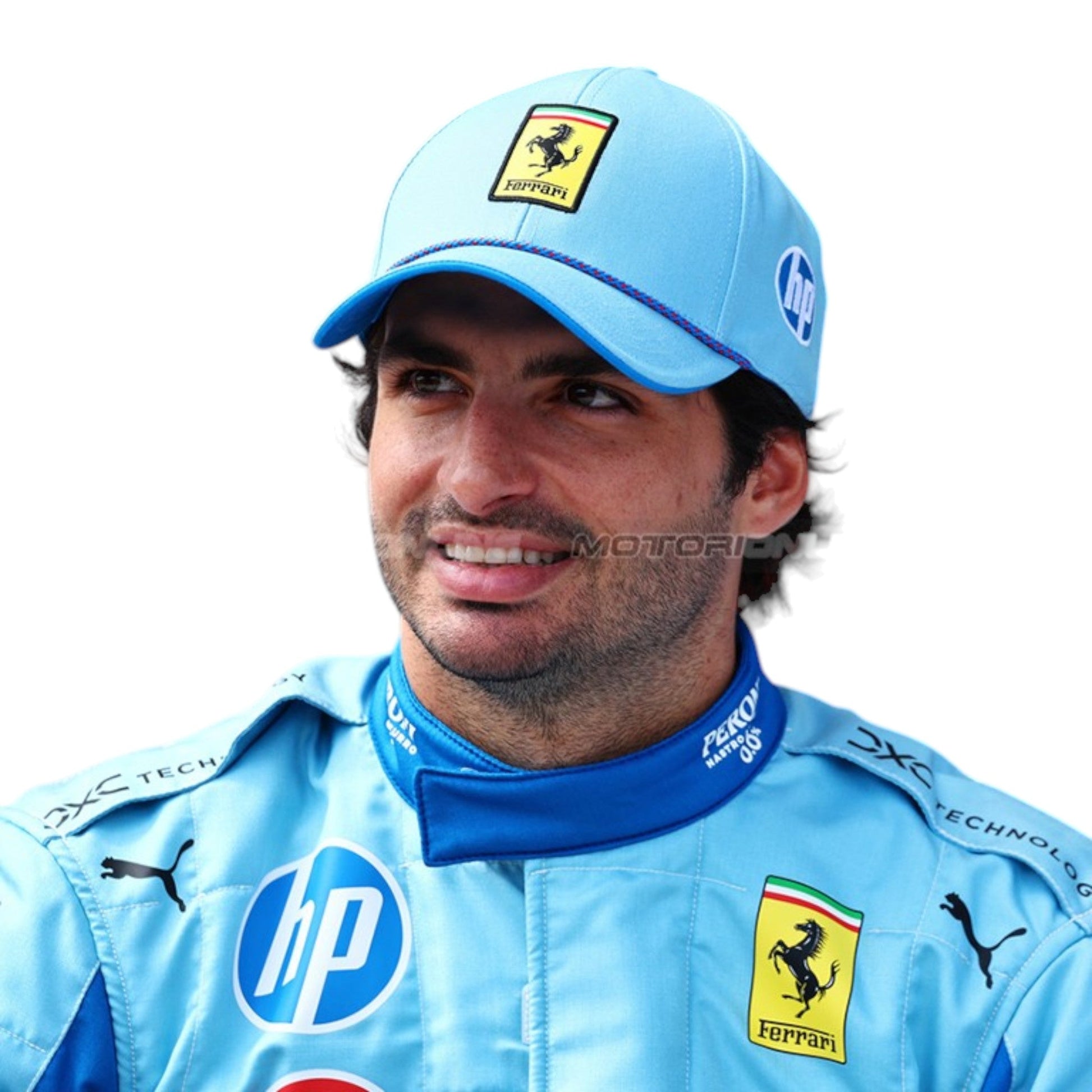 Carlos Sainz 2024 Ferrari Miami GP F1 Race Suit - Averon Racewears image 2