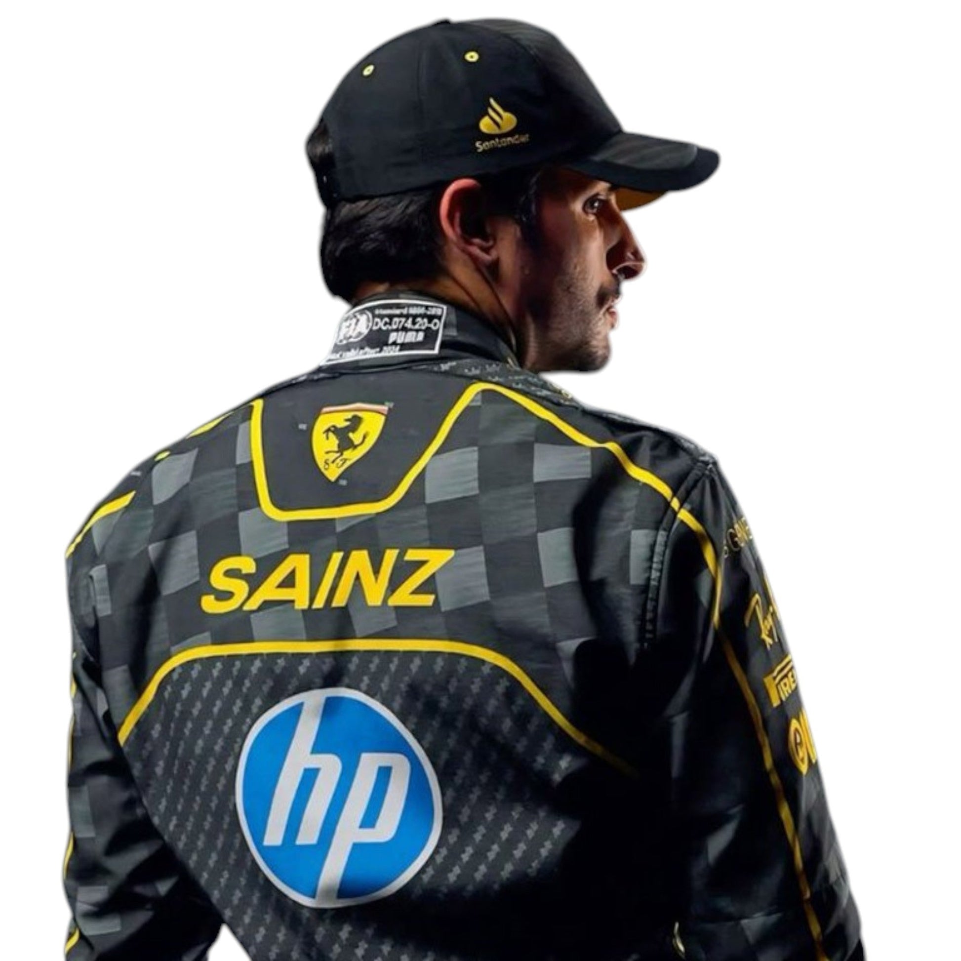 Carlos Sainz 2024 Ferrari Monza GP F1 Race Suit - Averon Racewears image 2