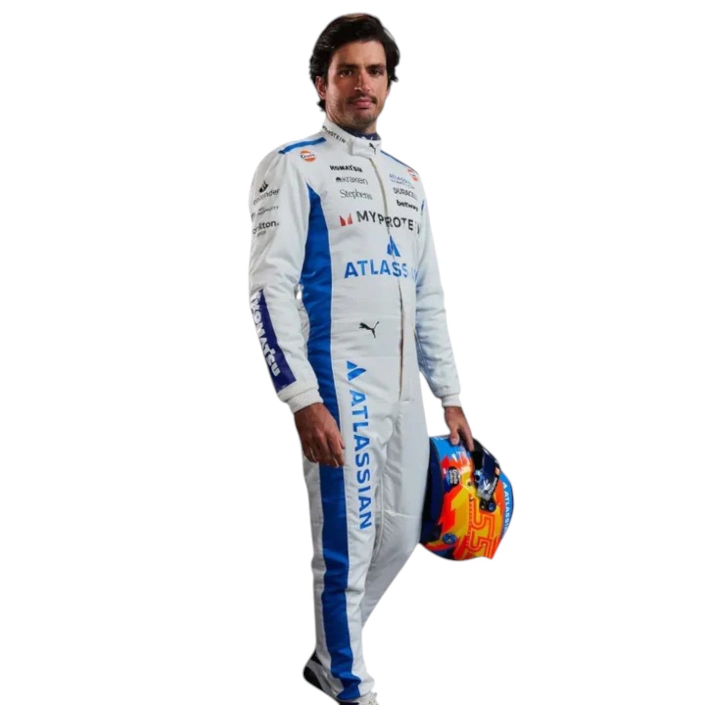 Carlos Sainz 2025 Williams F1 Race Suit - Averon Racewears image 2