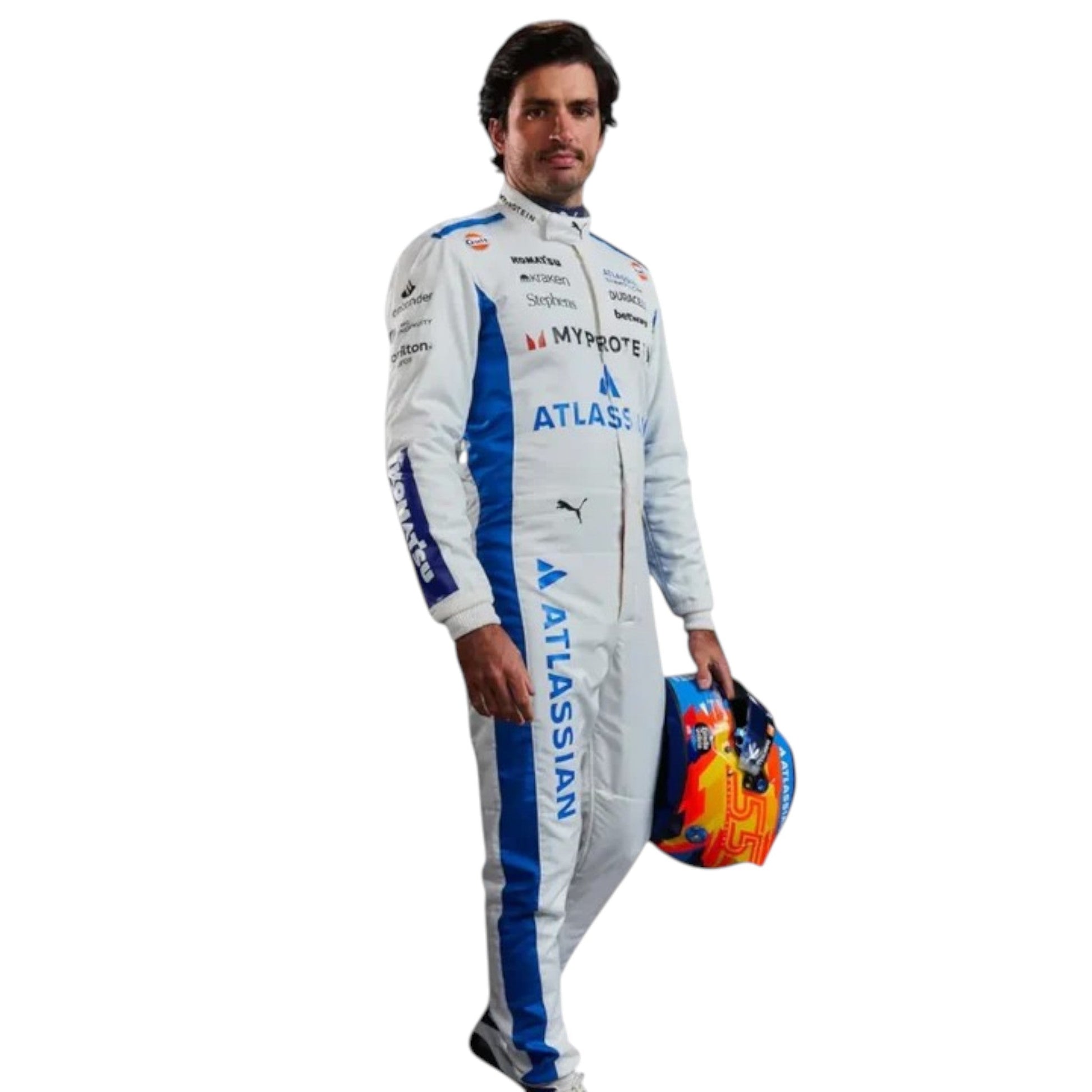Carlos Sainz 2025 Williams F1 Race Suit - Averon Racewears image 2