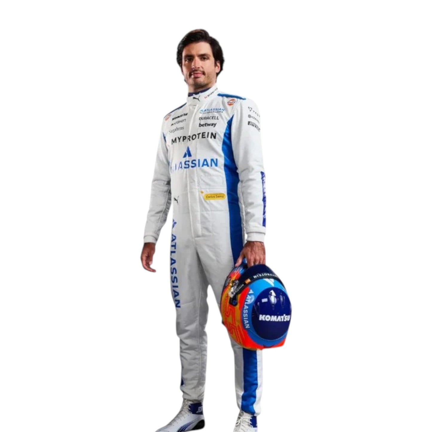 Carlos Sainz 2025 Williams F1 Race Suit - Averon Racewears image 3