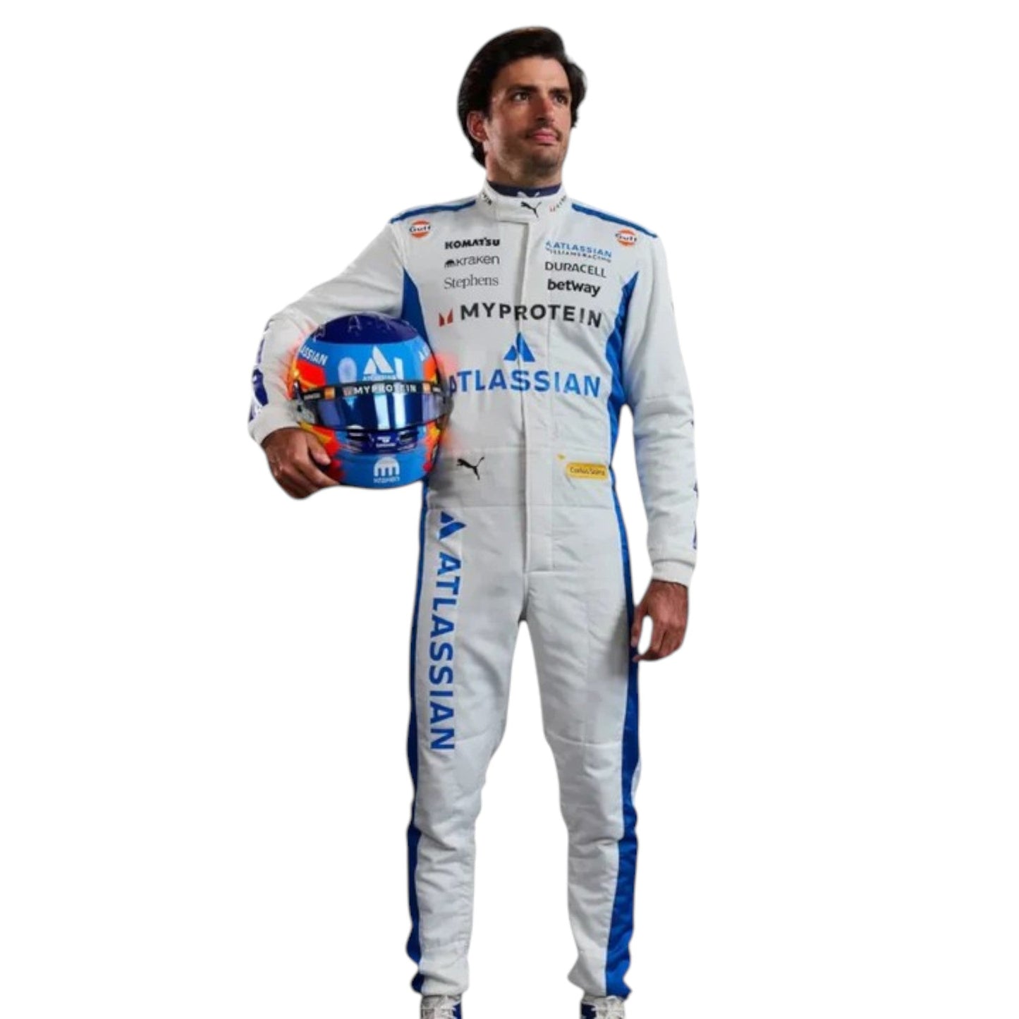Carlos Sainz 2025 Williams F1 Race Suit - Averon Racewears image 4
