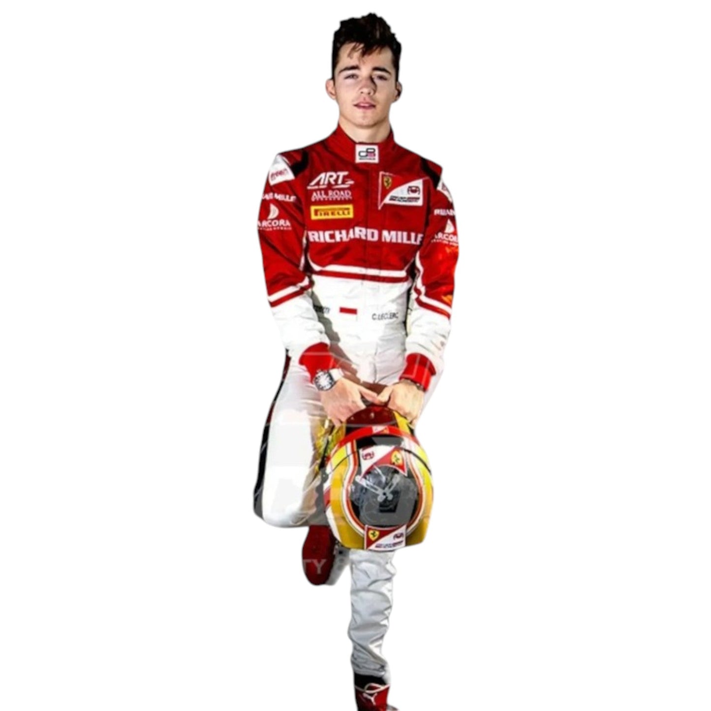 Charles Leclerc 2016 Ferrari F1 Race Suit - Averon Racewears image 1