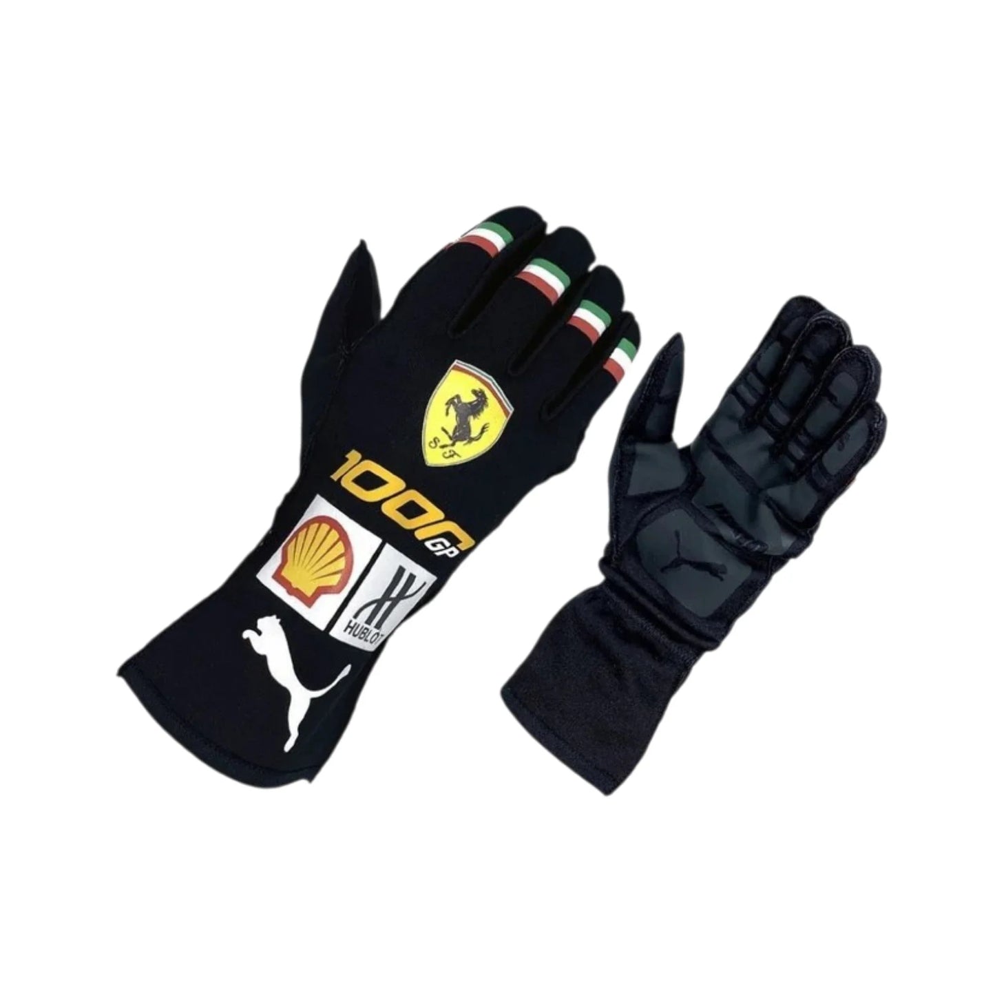 Charles Leclerc 2020 Ferrari 1000 GP F1 Racing Gloves - Averon Racewears image 1