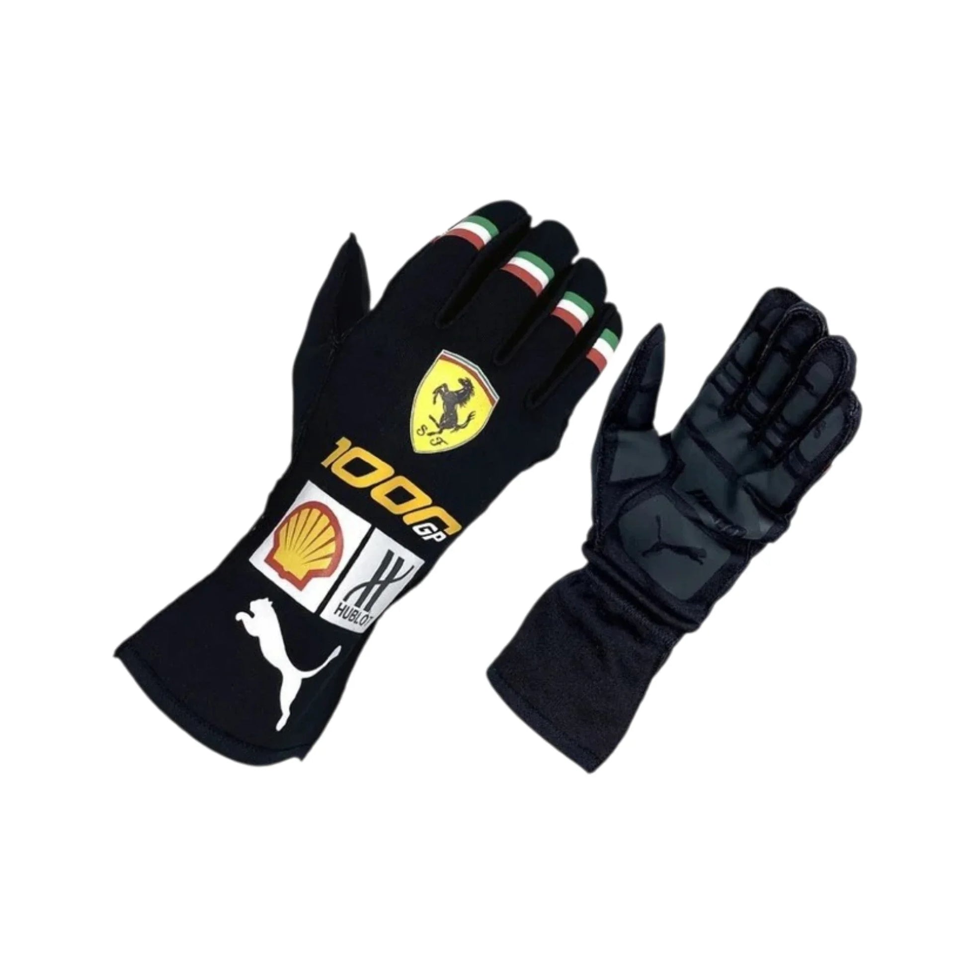 Charles Leclerc 2020 Ferrari 1000 GP F1 Racing Gloves - Averon Racewears image 1