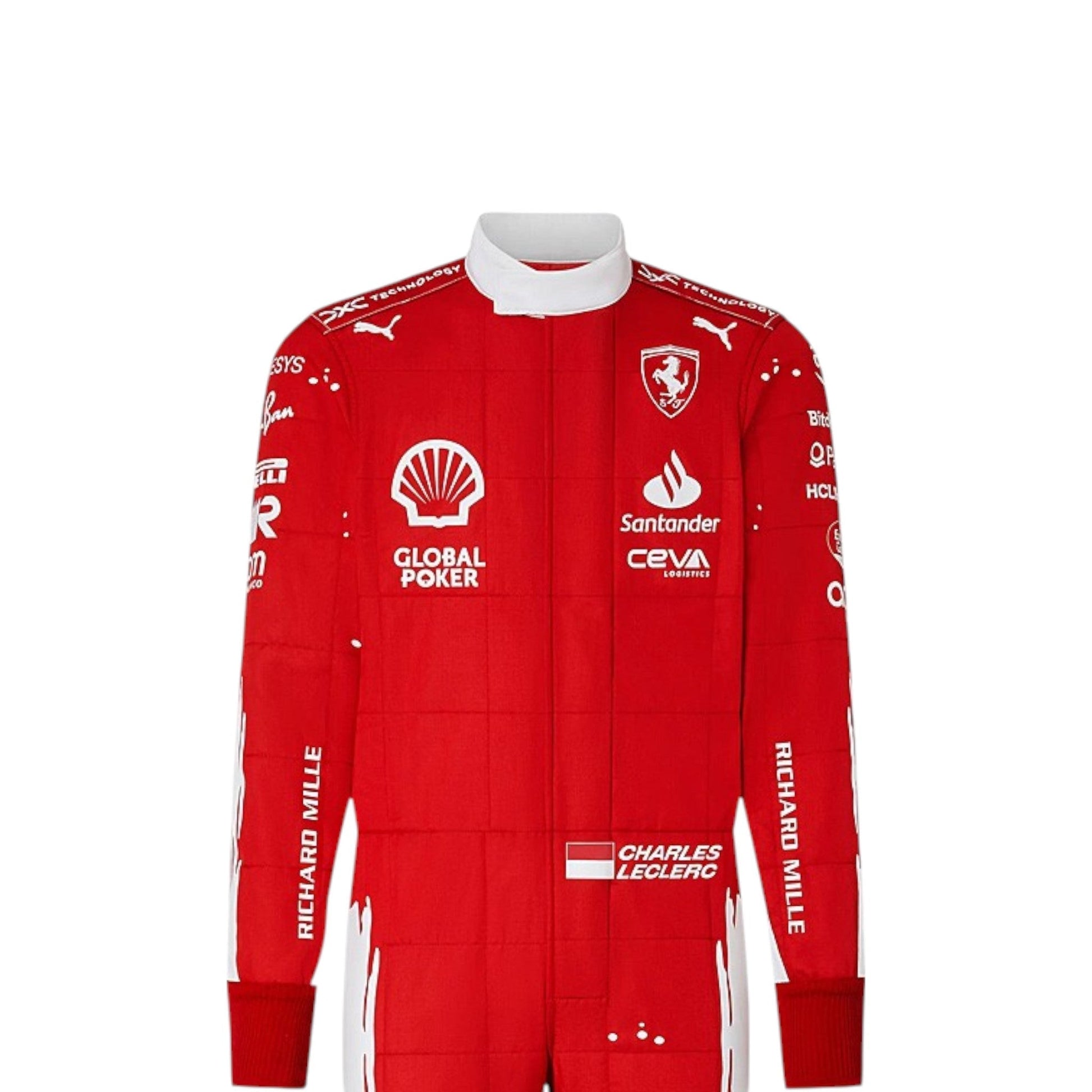 Charles Leclerc 2023 Ferrari (Las Vegas GP Special Edition) F1 Race Suit - Averon Racewears image 1