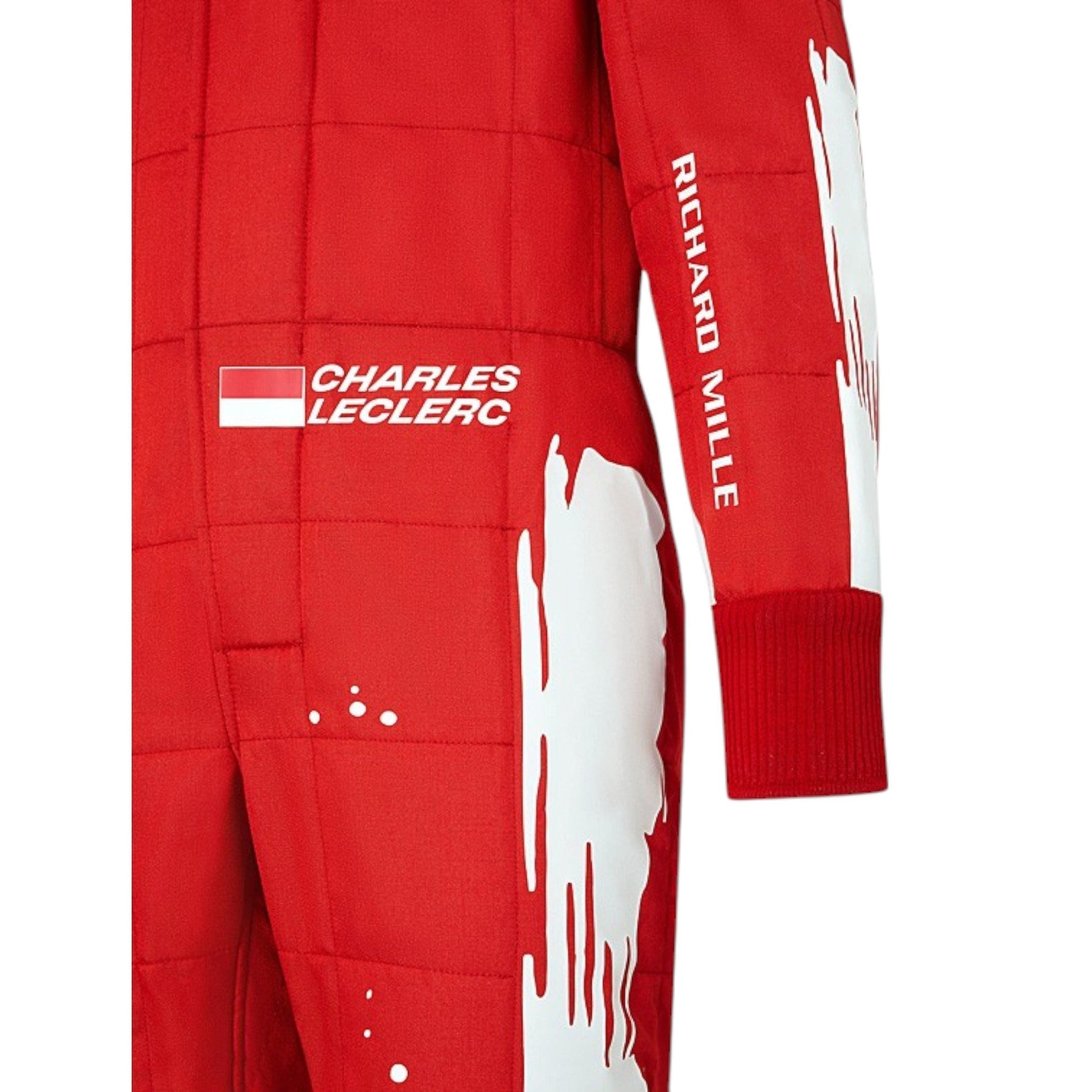 Charles Leclerc 2023 Ferrari (Las Vegas GP Special Edition) F1 Race Suit - Averon Racewears image 4
