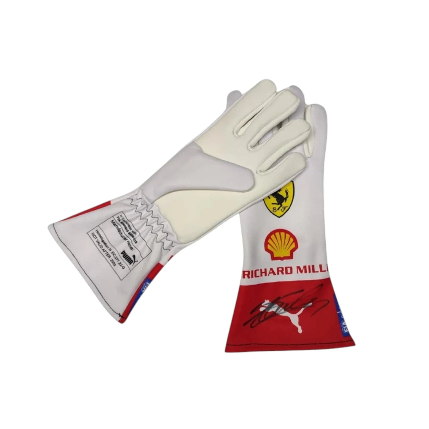Charles Leclerc 2023 Ferrari Monaco GP F1 Racing Gloves - Averon Racewears image 3