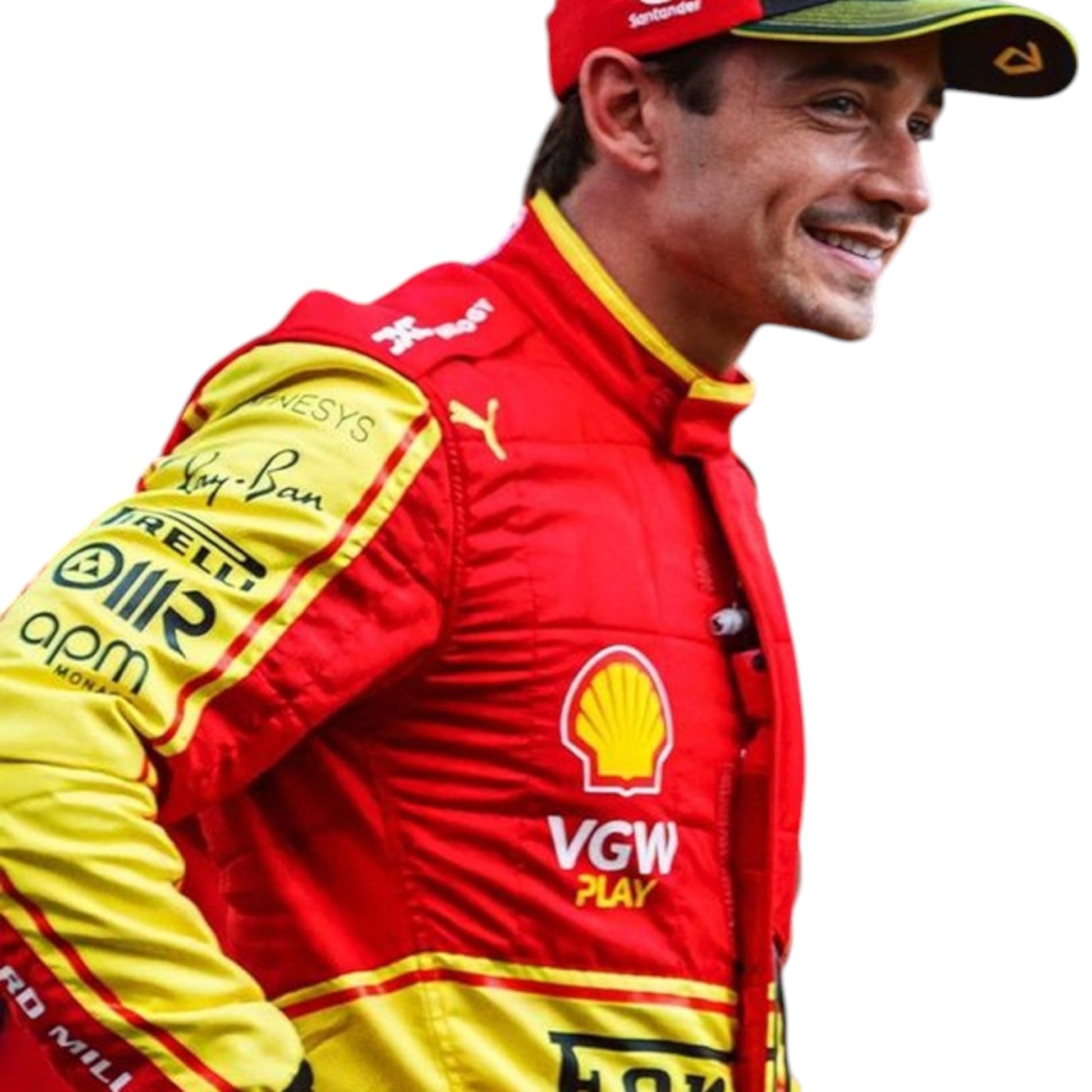 Charles Leclerc 2023 Ferrari Monza GP F1 Race Suit - Averon Racewears image 1