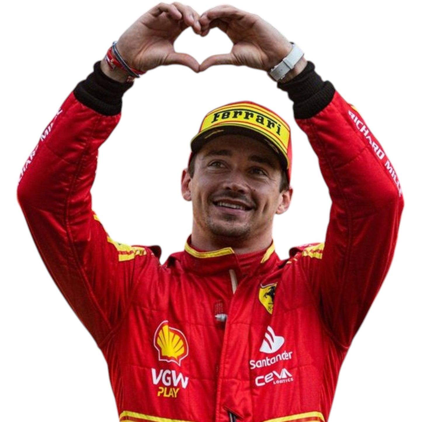 Charles Leclerc 2023 Ferrari Monza GP F1 Race Suit - Averon Racewears image 3