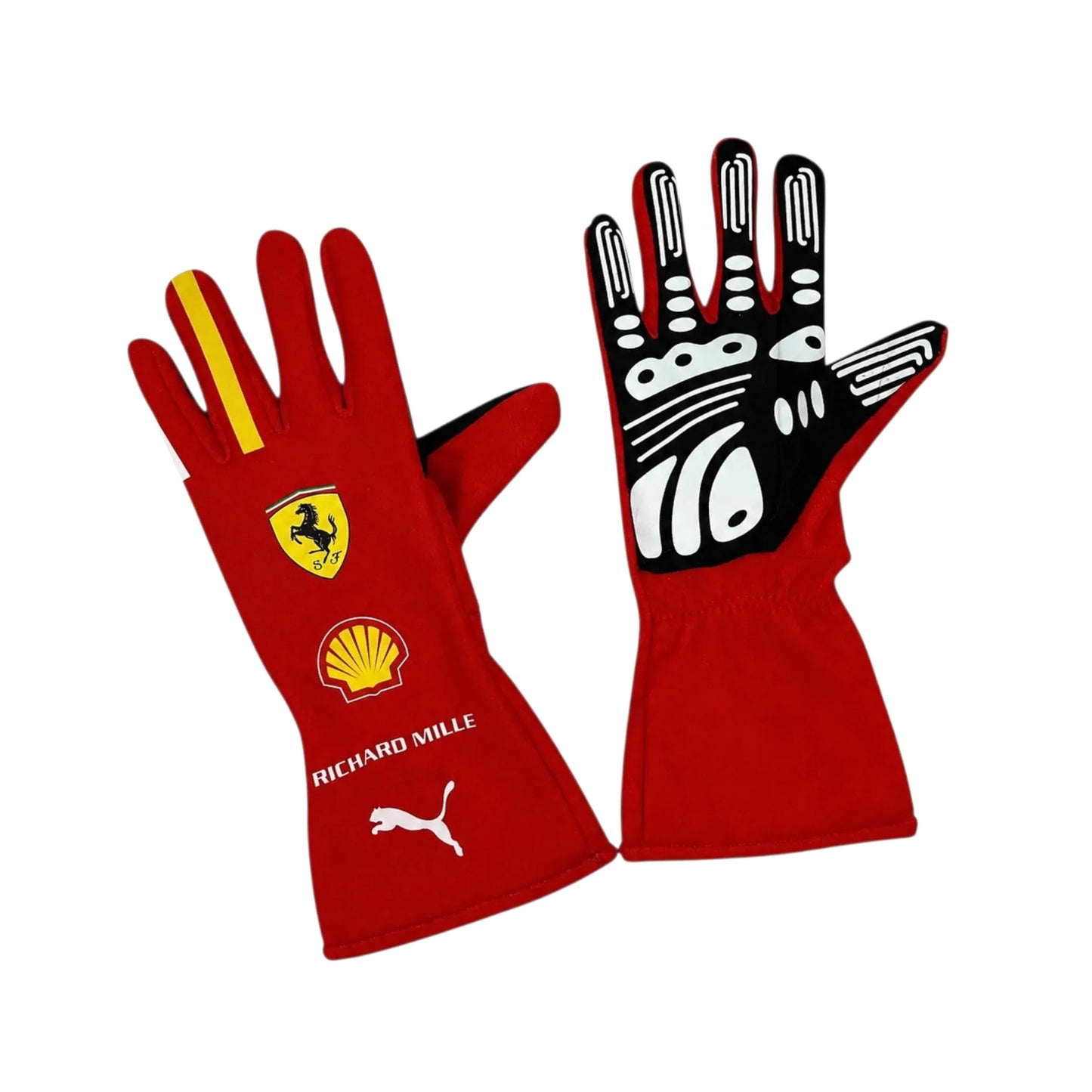 Charles Leclerc 2024 Ferrari F1 Racing Gloves - Averon Racewears image 1