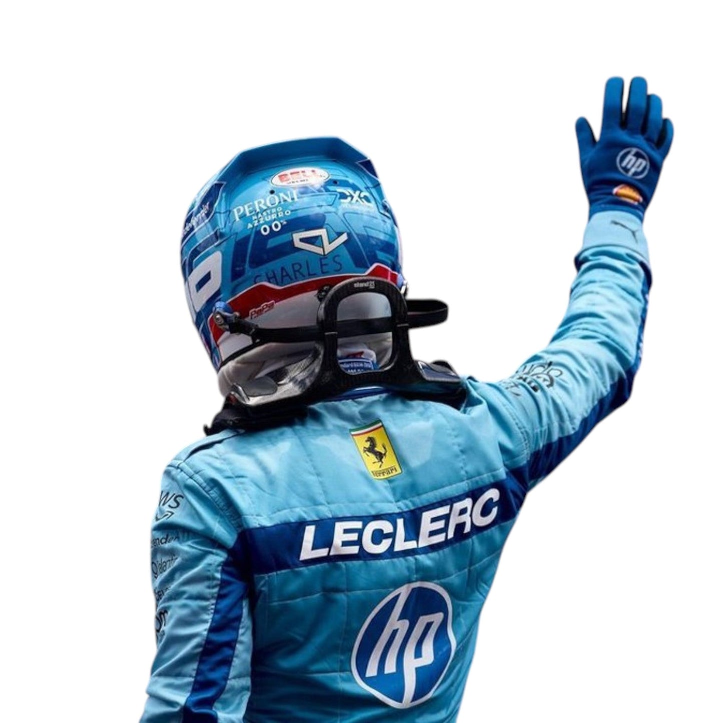 Charles Leclerc 2024 Ferrari Miami GP F1 Race Suit - Averon Racewears image 3