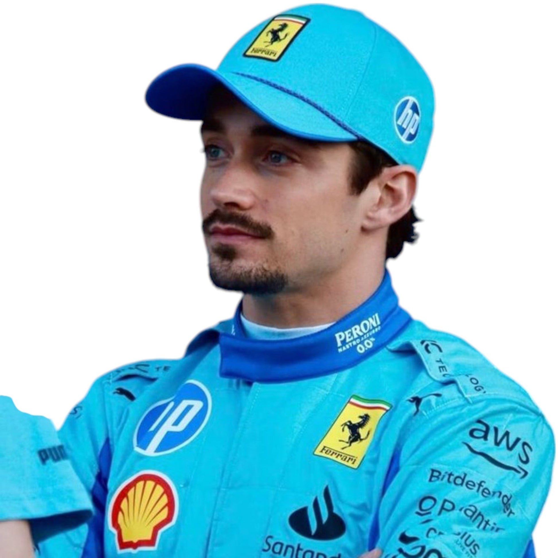 Charles Leclerc 2024 Ferrari Miami GP F1 Race Suit - Averon Racewears image 5