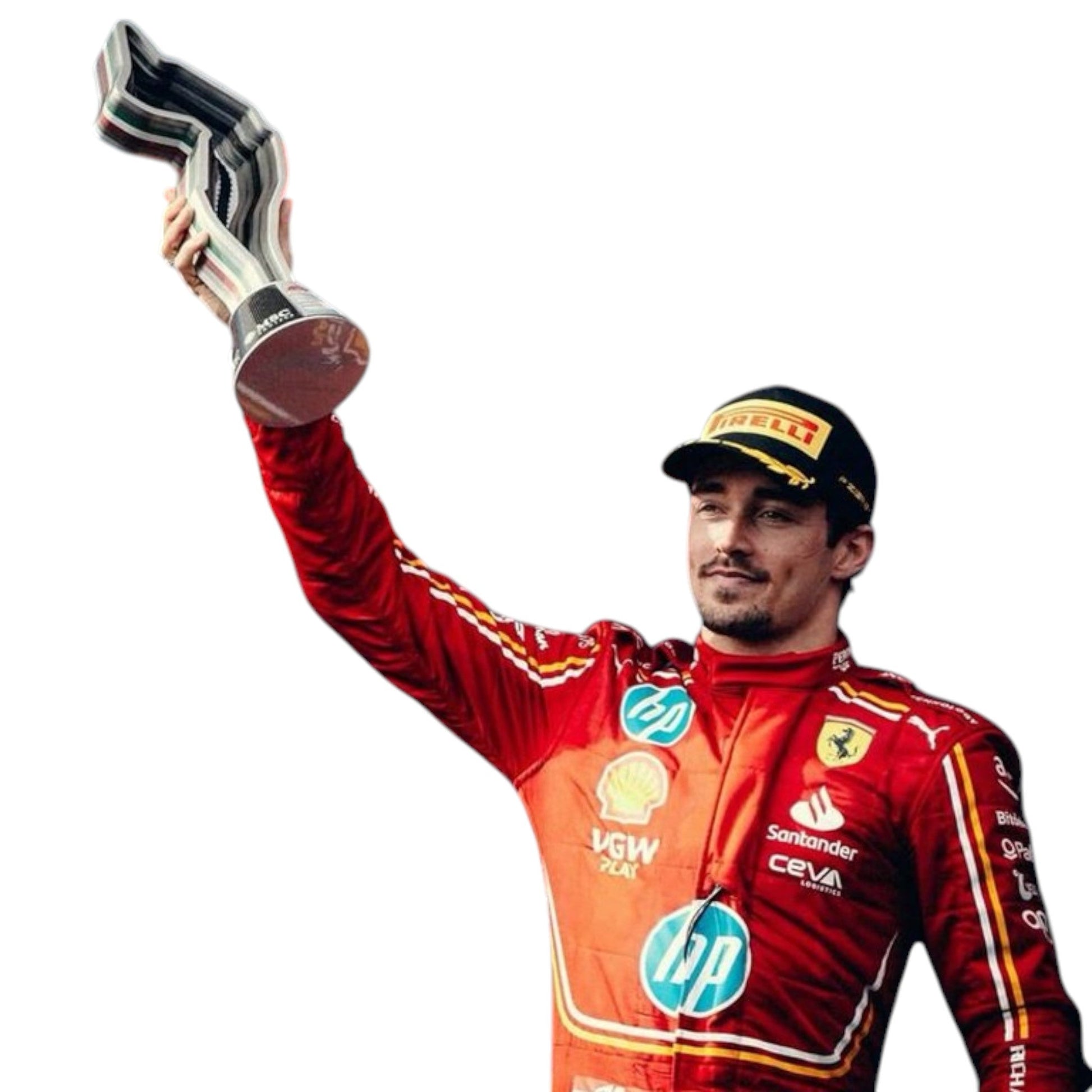 Charles Leclerc 2024 Ferrari Monaco GP F1 Race Suit - Averon Racewears image 2