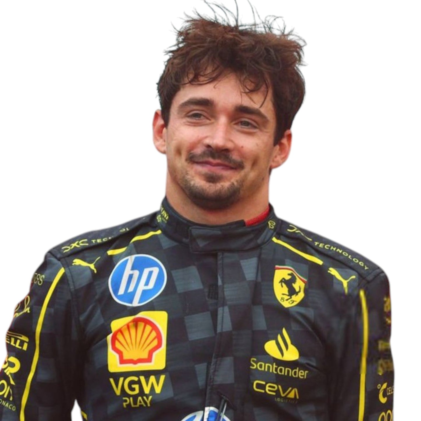 Charles Leclerc 2024 Ferrari Monza GP F1 Race Suit - Averon Racewears image 1
