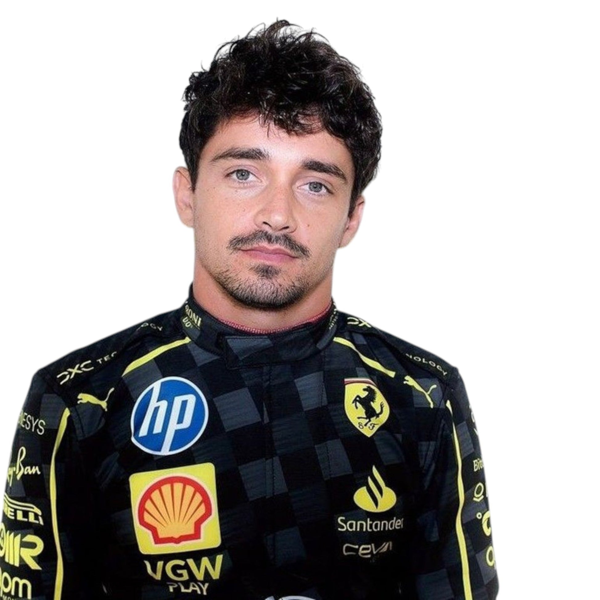 Charles Leclerc 2024 Ferrari Monza GP F1 Race Suit - Averon Racewears image 3