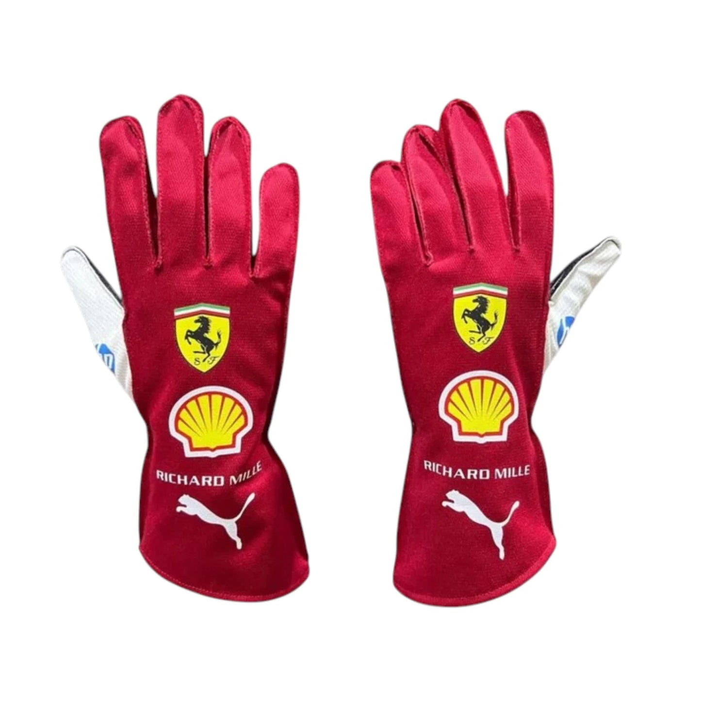 Charles Leclerc 2025 Ferrari F1 Racing Gloves - Averon Racewears image 2