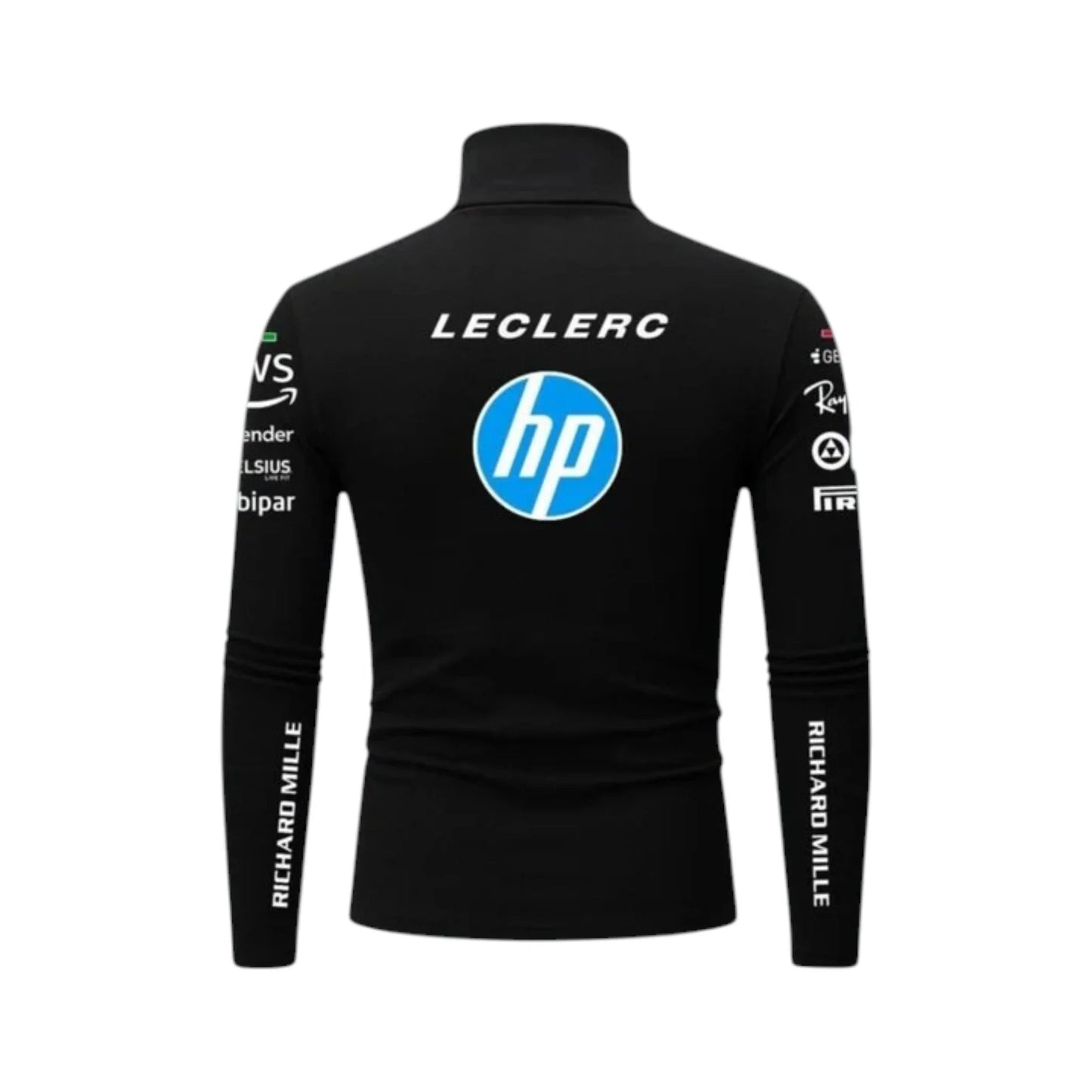 Charles Leclerc 2025 Ferrari F1 Undershirt (Black) - Averon Racewears image 2