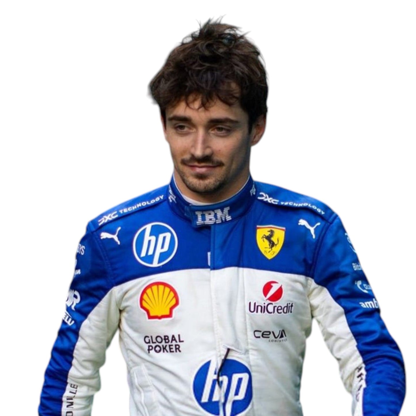 Charles Leclerc 2025 Ferrari Miami GP F1 Race Suit - Averon Racewears image 1